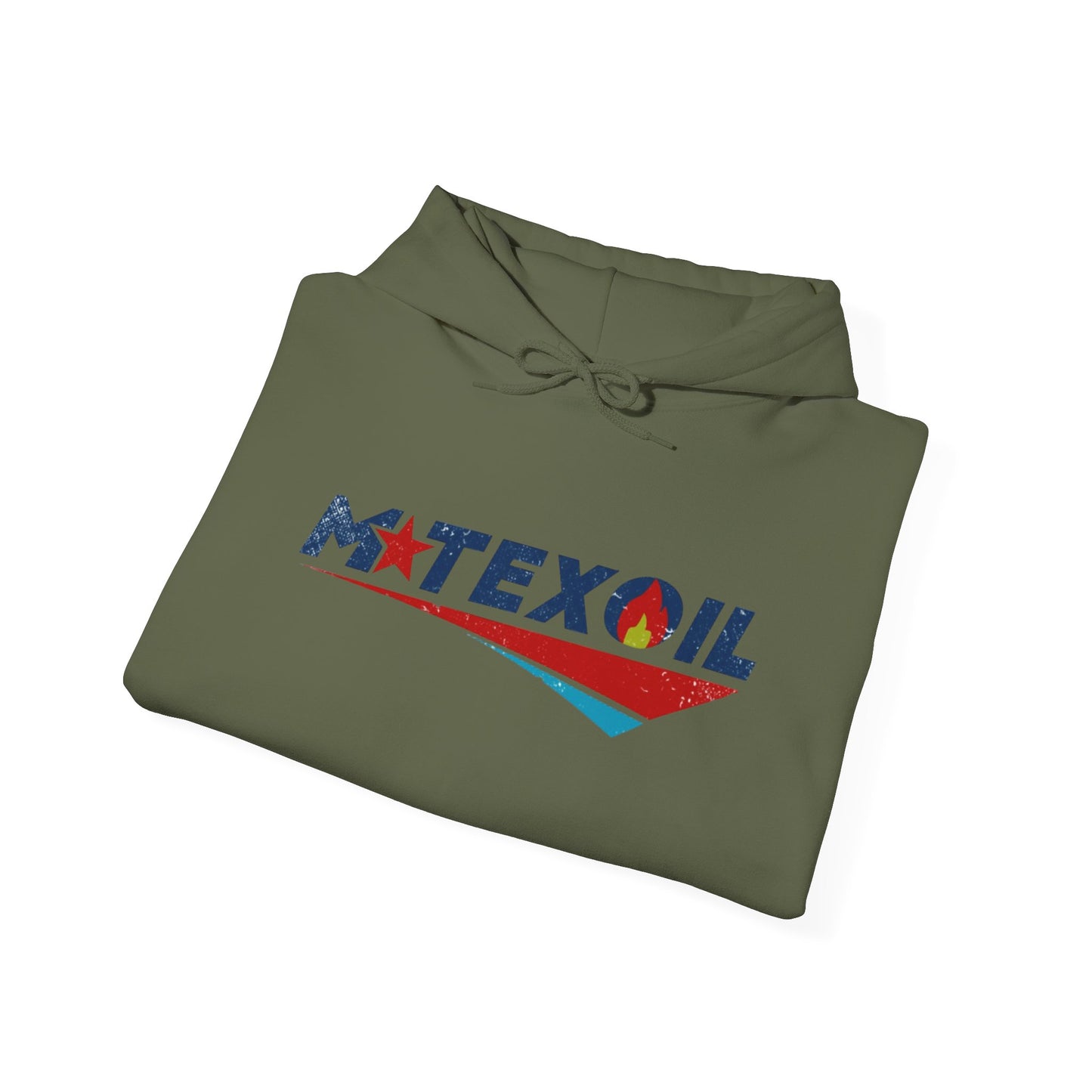 Landman Graphic Hoodie M Tex Oil TV Series Texas Heavy Blend™ Hooded Sweatshirt
