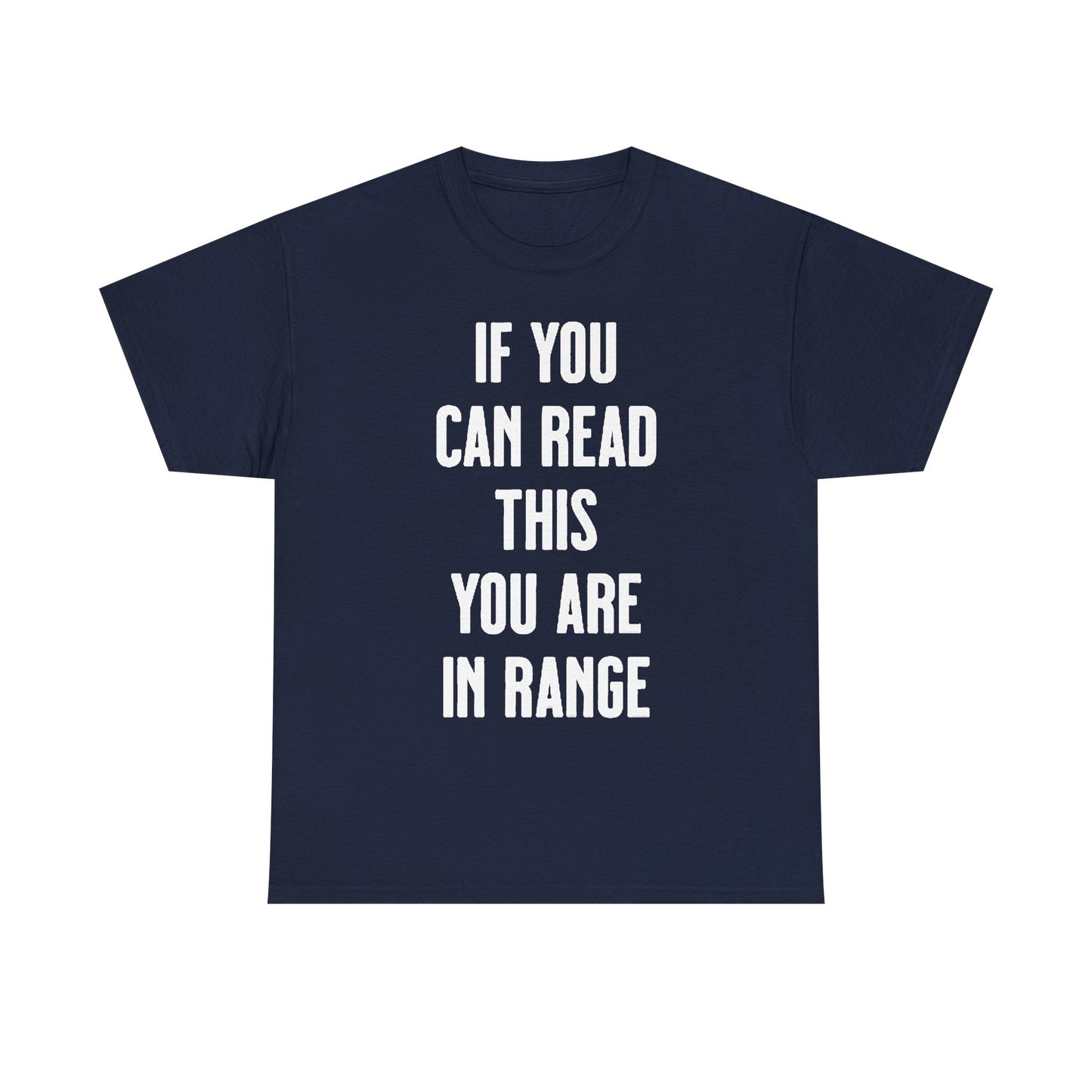 If You Can Read This Funny Trump T Shirt Retro Range America Unisex Gift