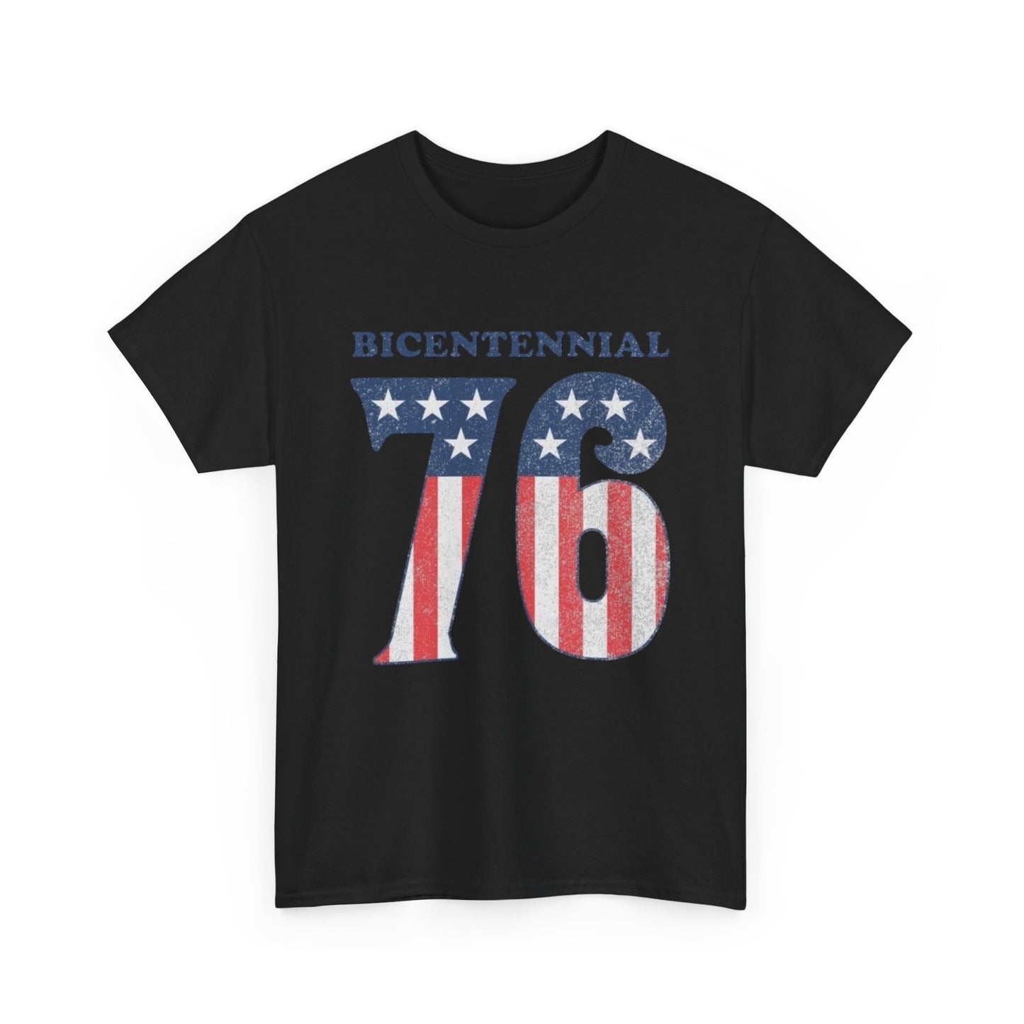 Bicentennial USA 76 Anniversary Graphic T Shirt Adult New Tee