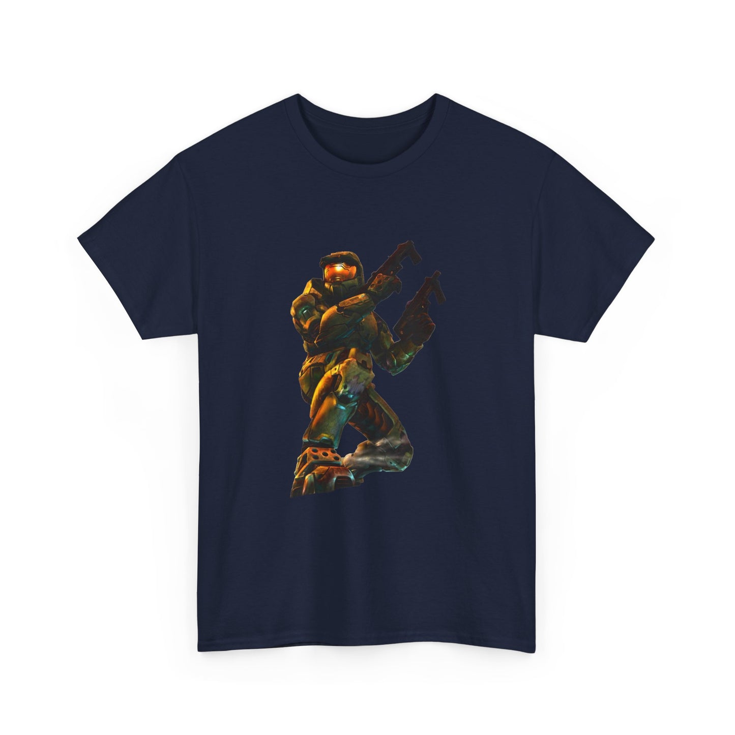 Halo Master chief Tshirt Xbox Retro Gaming Vintage Unisex Heavy Cotton Tee