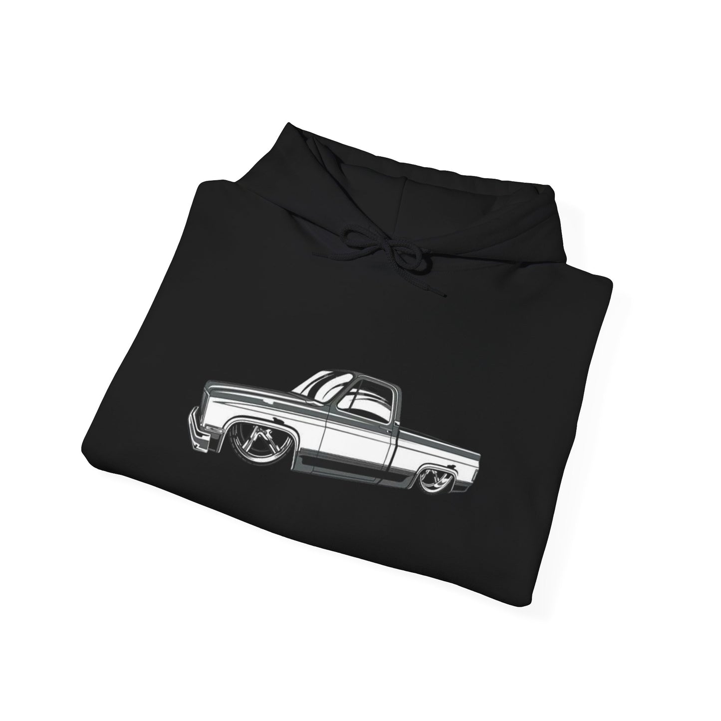 Retro Chevy C10 Classic Pickup Graphic Hoodie NEW Unisex Heavy Hooded Sweatshirt