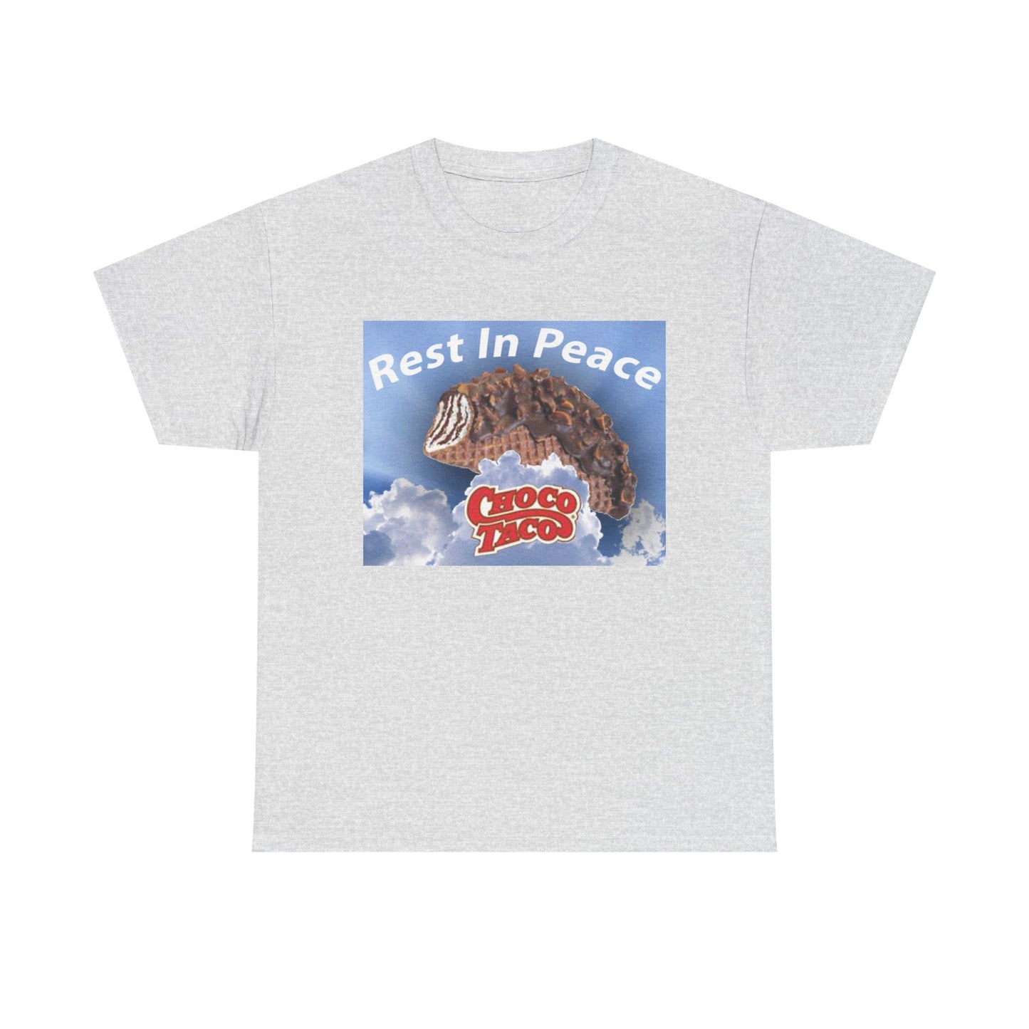 Choco Taco Shirt Funny RIP Ice cream Nostalgic 90s Unisex Heavy Cotton Tee