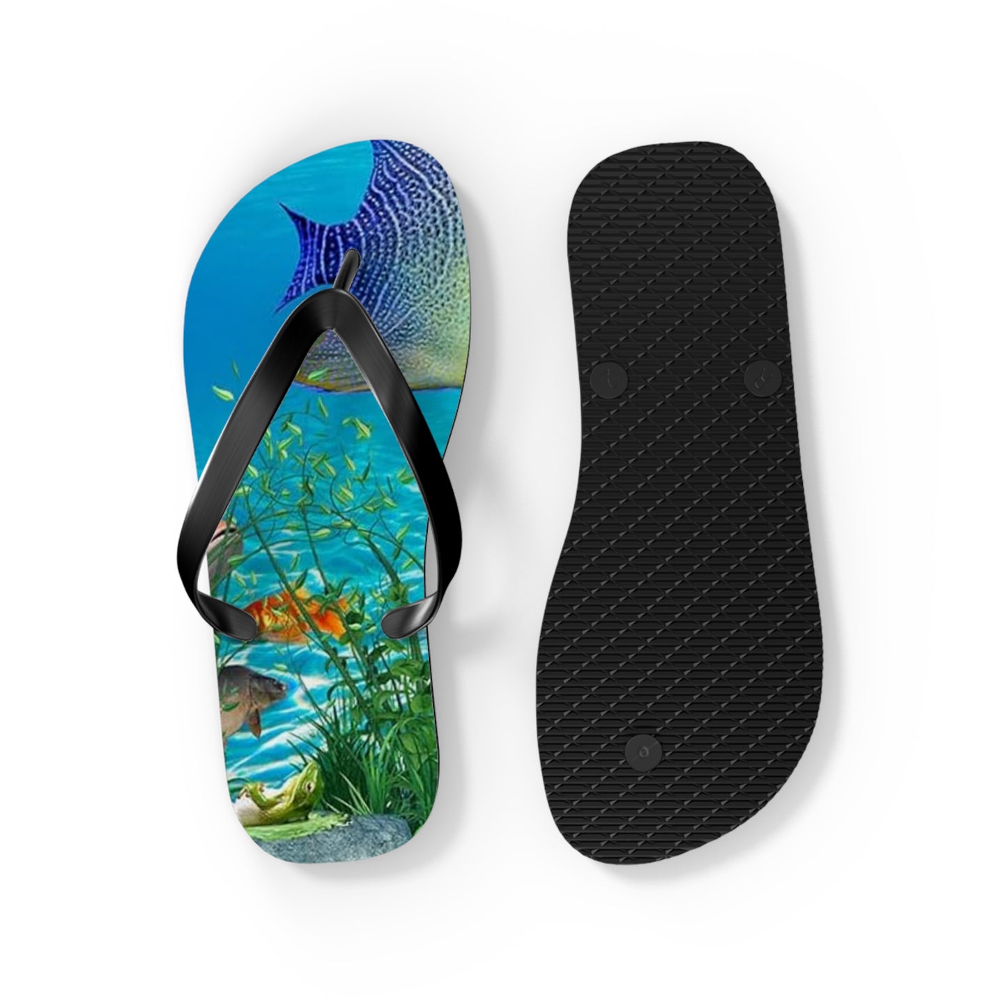WAVES And SUN Co Sandals Ocean - Flip Flops -Slides Summer Beach BRAND NEW