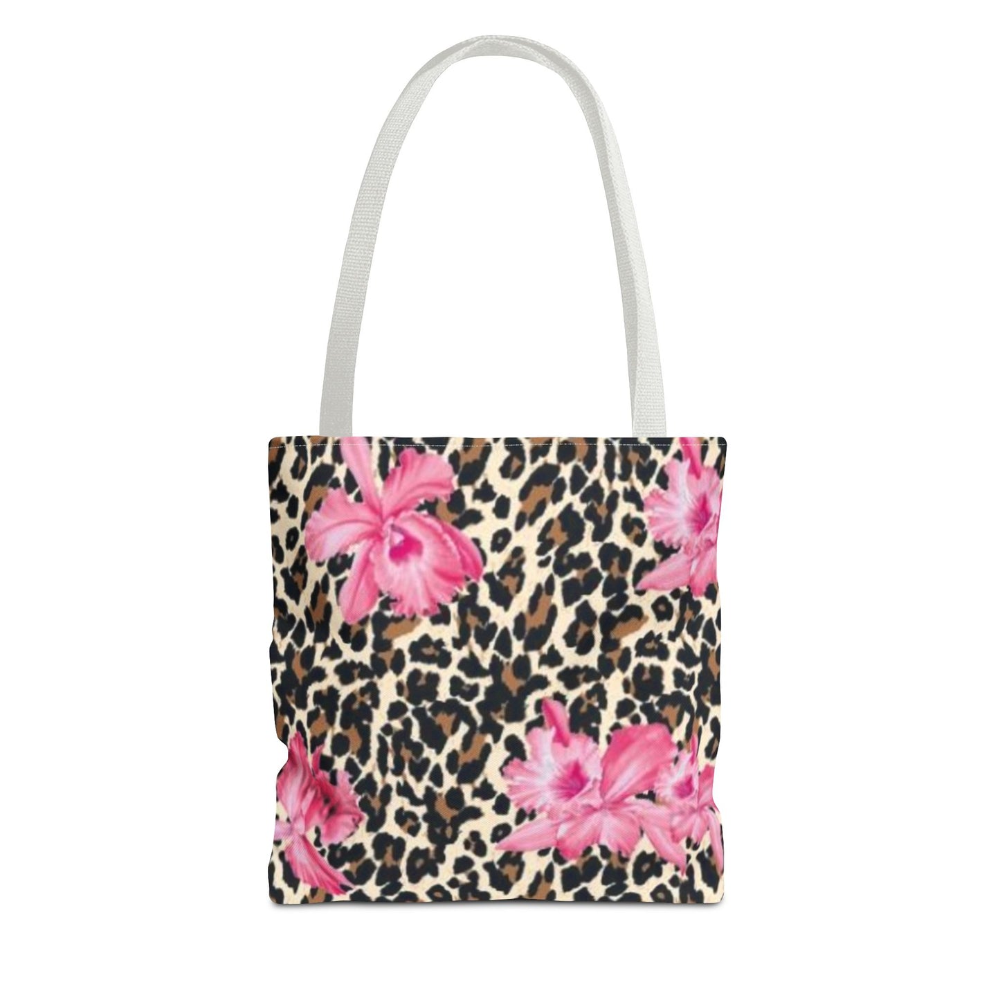 Cheetah And Flowers Hawaiian Multi Color Modern Hand Bag Purse Tote Bag (AOP)