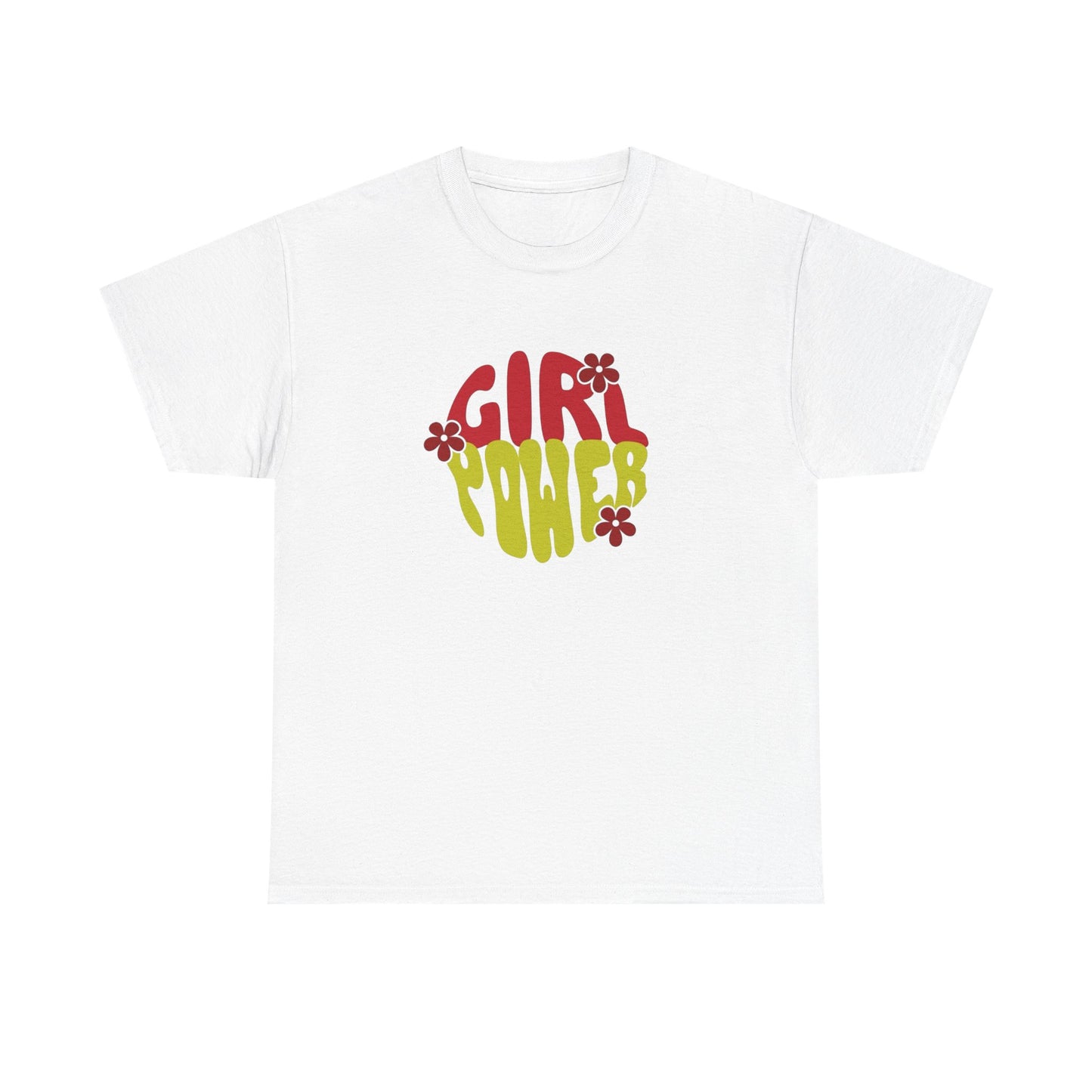 Girl Power Graphic T-Shirt Comfy Cotton Tee Brand NEW
