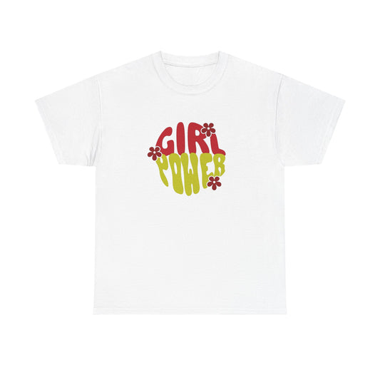 Girl Power Graphic T-Shirt Comfy Cotton Tee Brand NEW