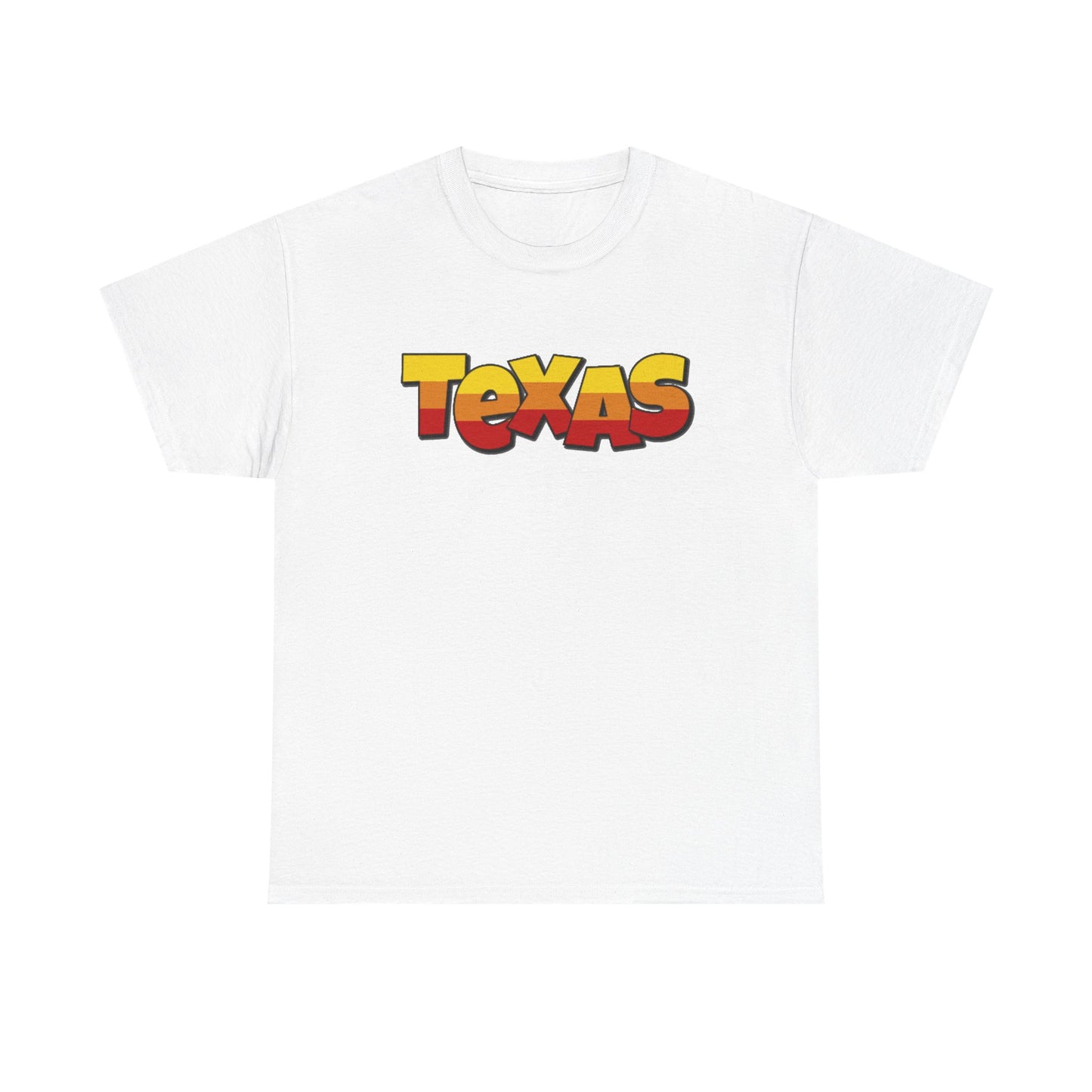 Texas State BRAND NEW T Shirt Graphic Retro Apparel Unisex Heavy Cotton Tee