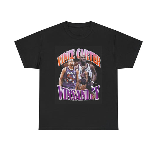 Vince Carter Graphic T Shirt Vintage Retro Unisex Heavy Cotton Tee