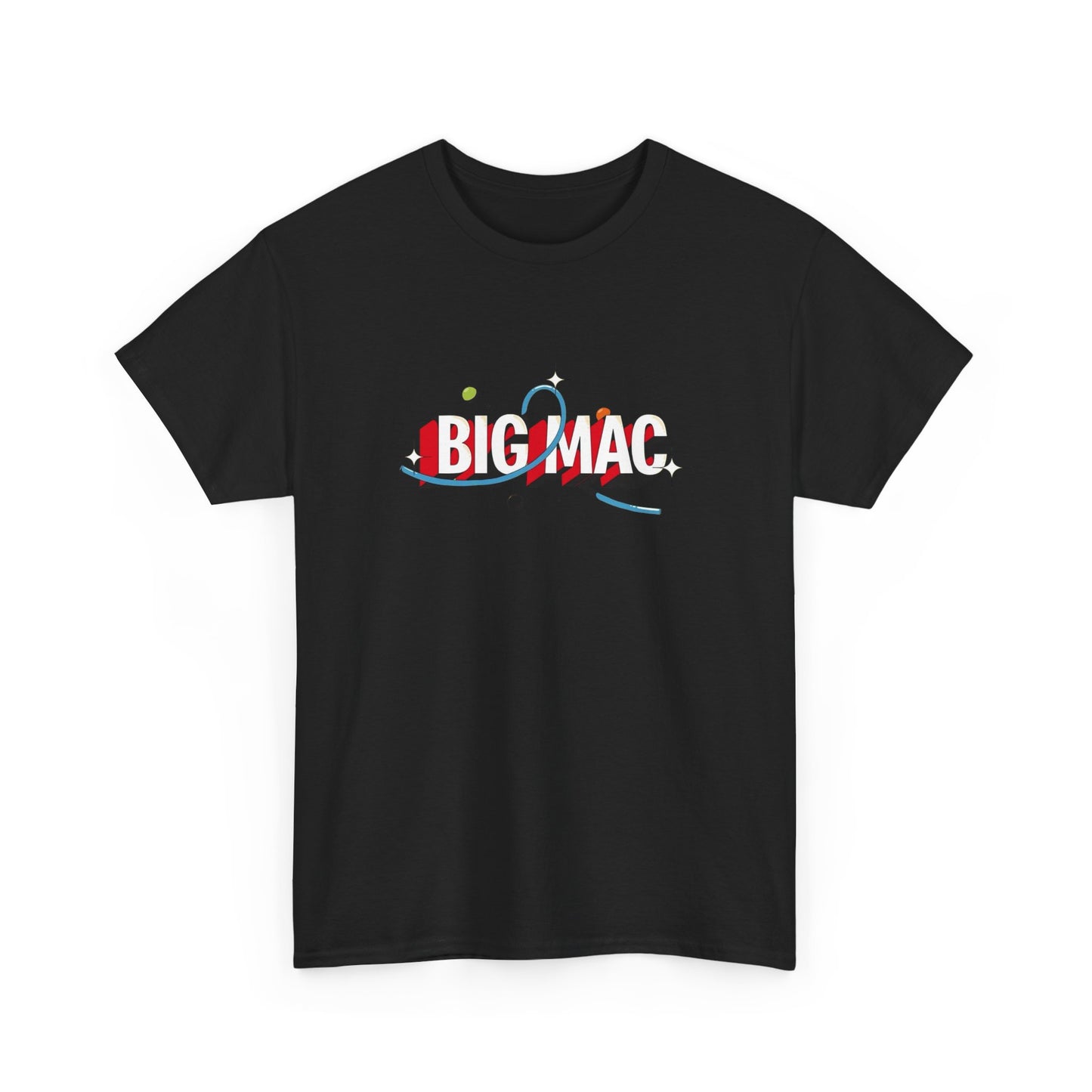 Big Mac Funny Comedy Graphic T-Shirt Unisex Heavy Cotton Tee