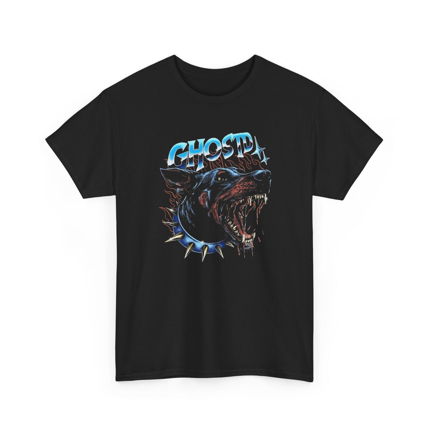 Ghosted Dawg Graphic T Shirt NEW Heavy Cotton Tee
