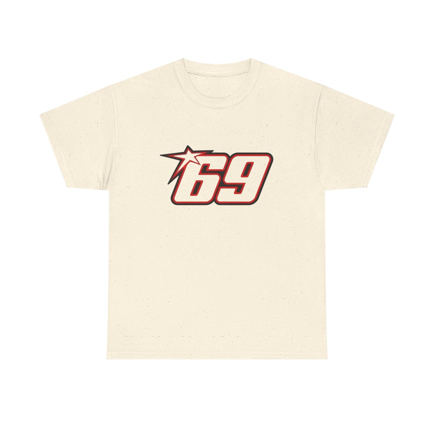 69 Retro Graphic T Shirt NEW Adult Unisex Heavy Cotton Tee