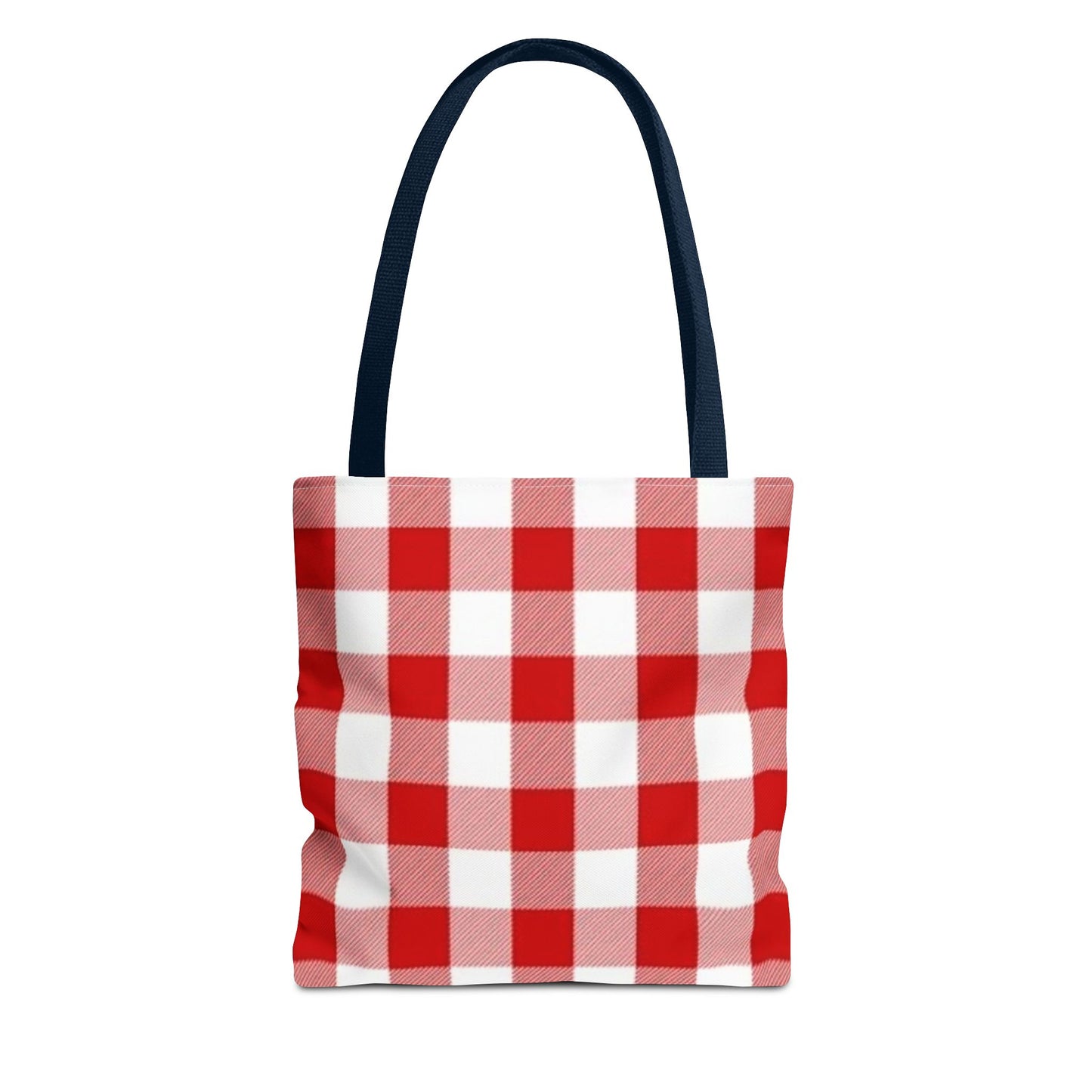 Red Checkered All Over Print BRAND NEW Purse - Pocketbook - Travel Tote Bag