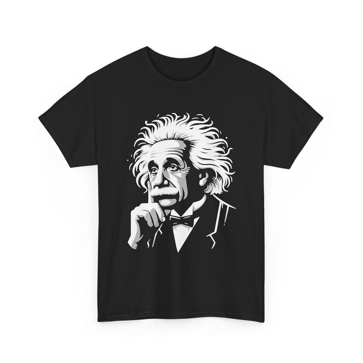 Einstein Portrait Graphic T Shirt NEW Unisex Heavy Cotton Tee
