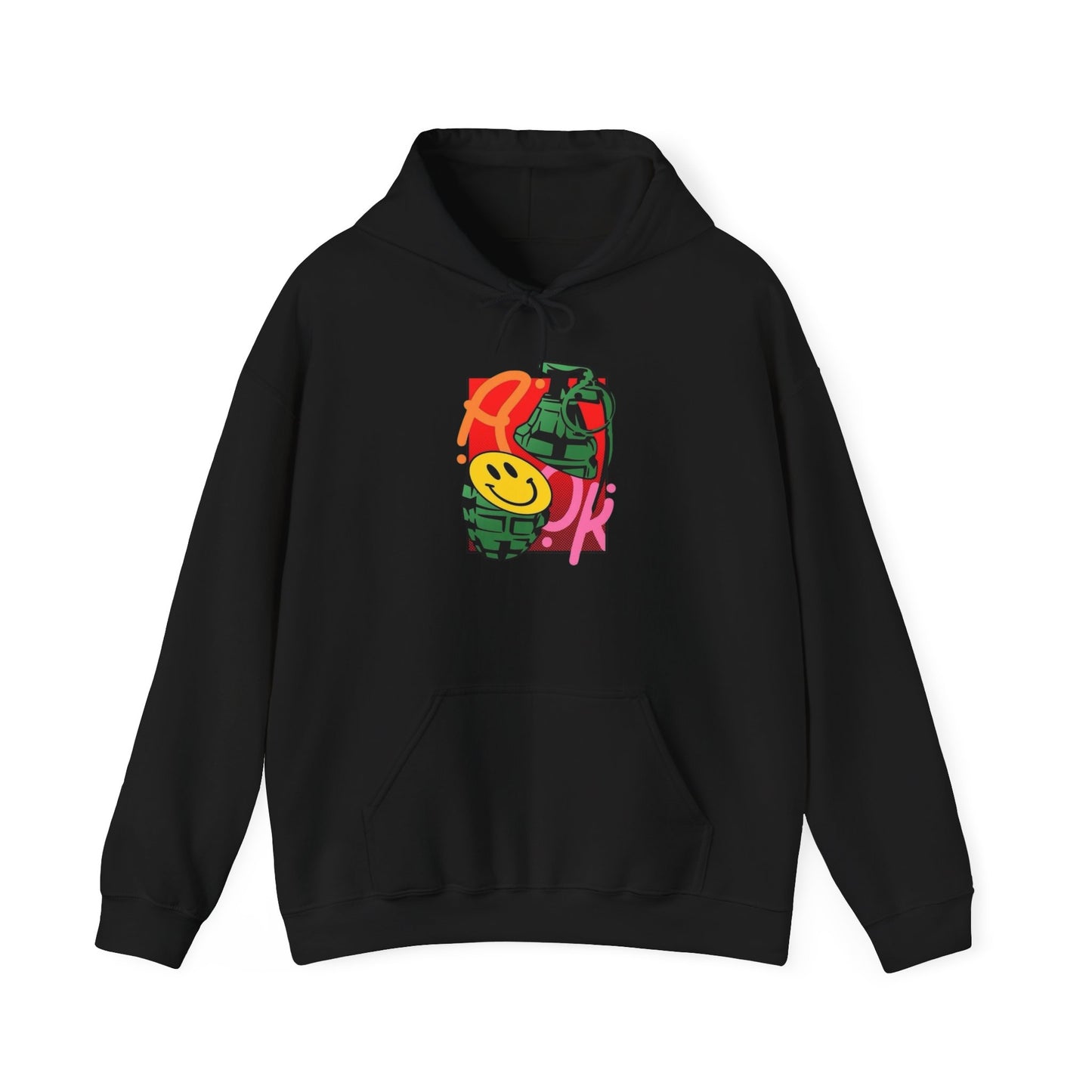 Everything Is A OK Graphic Hoodie Unisex Heavy Blend™ Hooded Sweatshirt