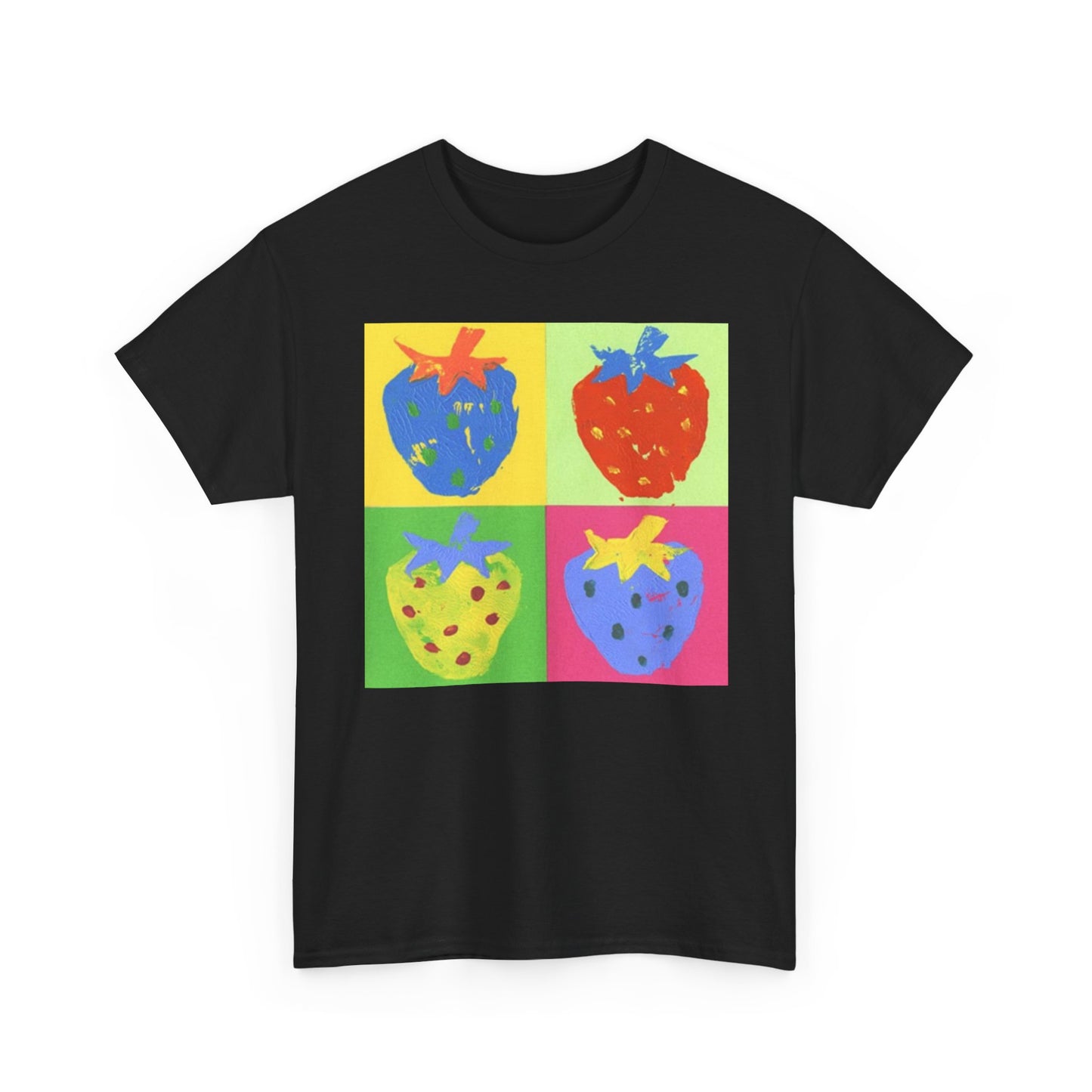 Andy Warhol T Shirt Vintage Art Poster Retro 80s Unisex Heavy Cotton Tee Fruit