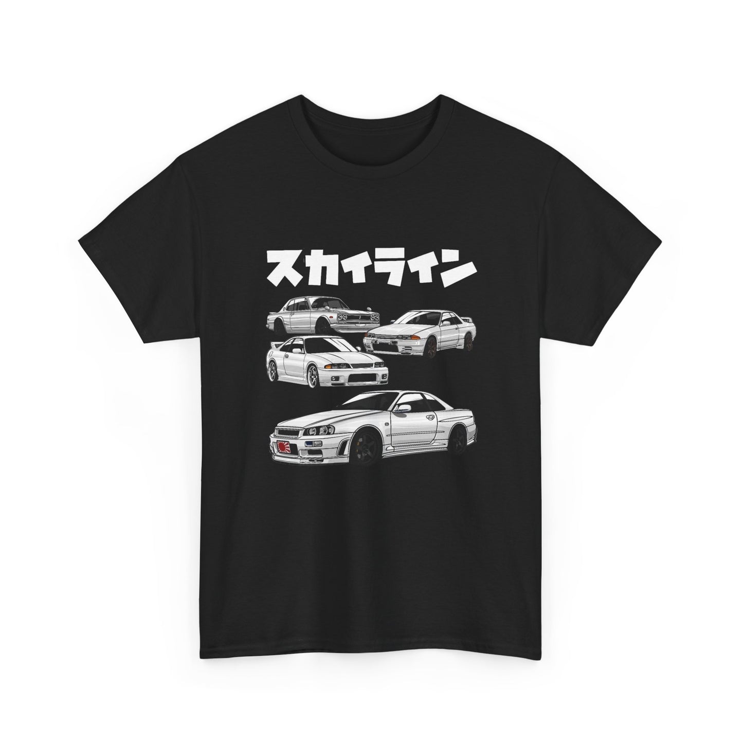 Nissan GTR Collection Graphic T Shirt NEW ADULT Tee