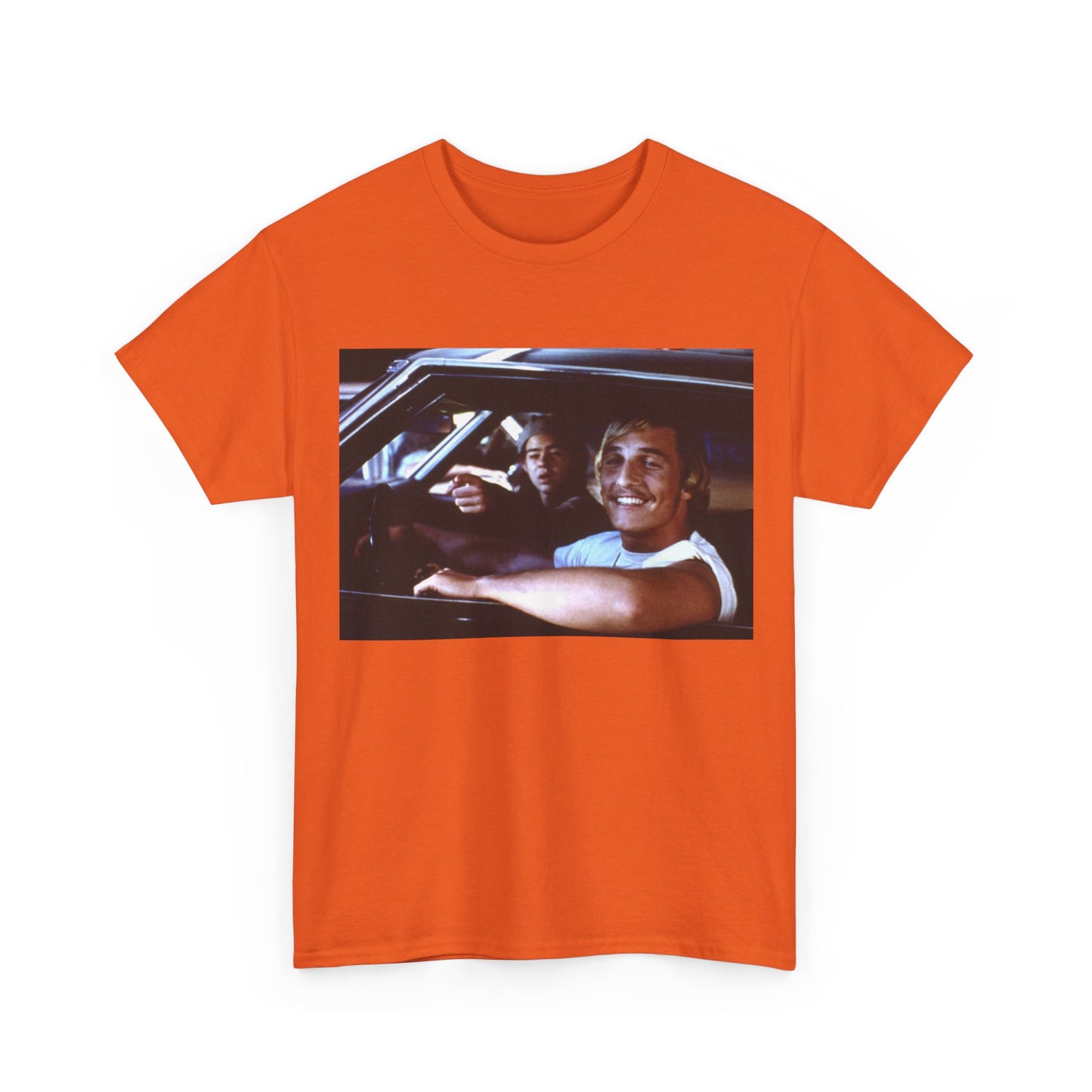 Dazed and Confused Tshirt Vintage Movie Poster Retro Texas Unisex Heavy Cottonn