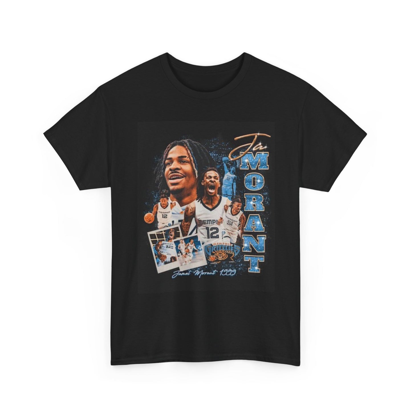 Ja Morant Graphic T Shirt Vintage Retro Unisex Heavy Cotton Tee