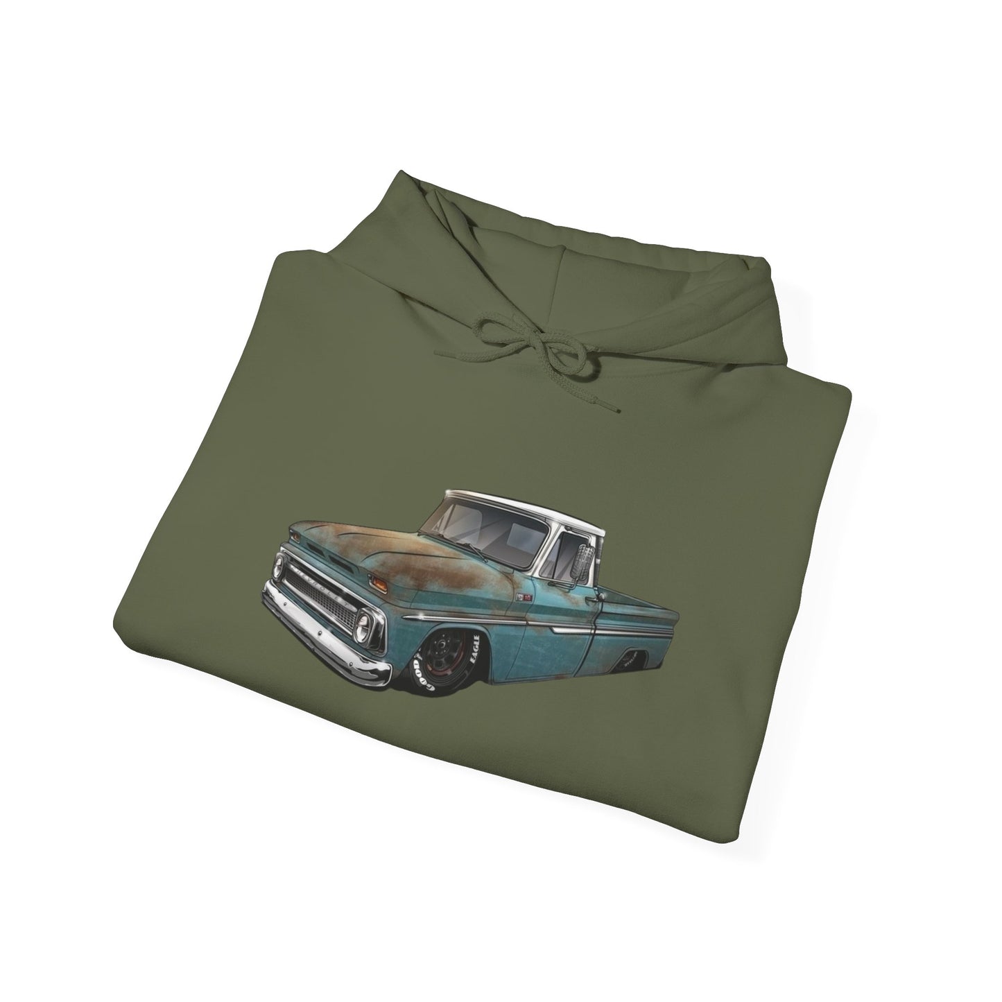 Chevrolet Truck Vintage Graphic Hoodie Unisex Heavy Blend™ Hooded Sweatshirt