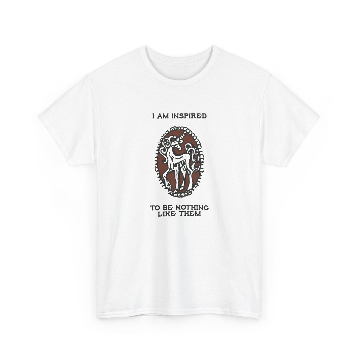 Inspired Horse Graphic Tee, Equestrian Quote Shirt Men's Tee