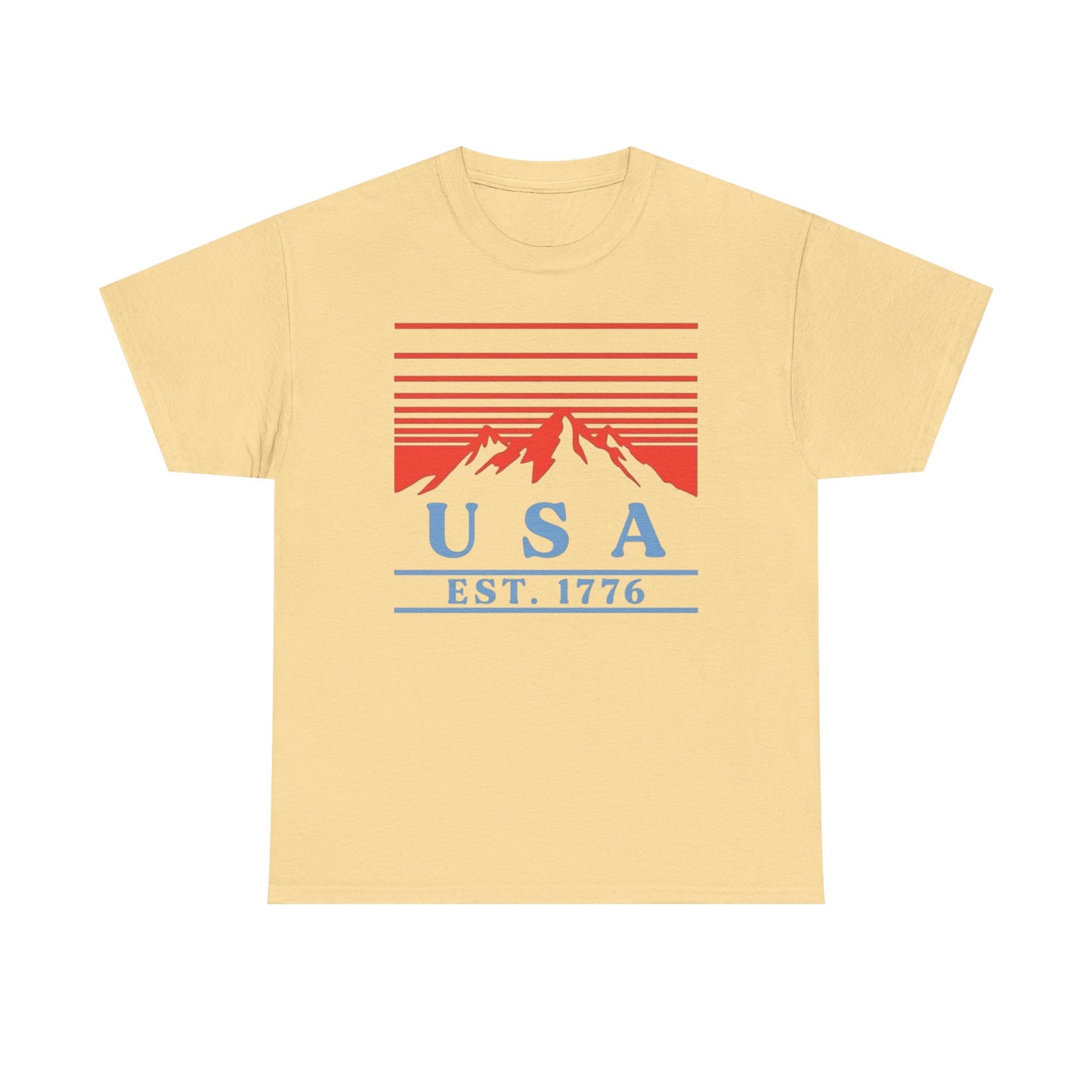 USA Est 1776 America Graphic T Shirt ADULT NEW