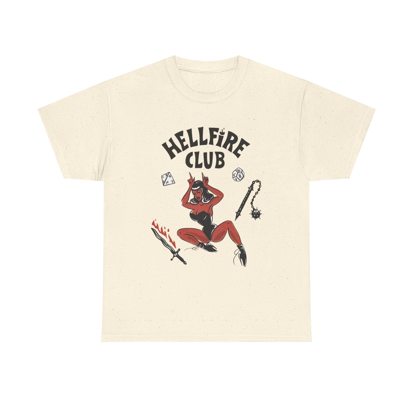 Hellfire Club Graphic T-Shirt Comfy Cotton Tee Brand NEW