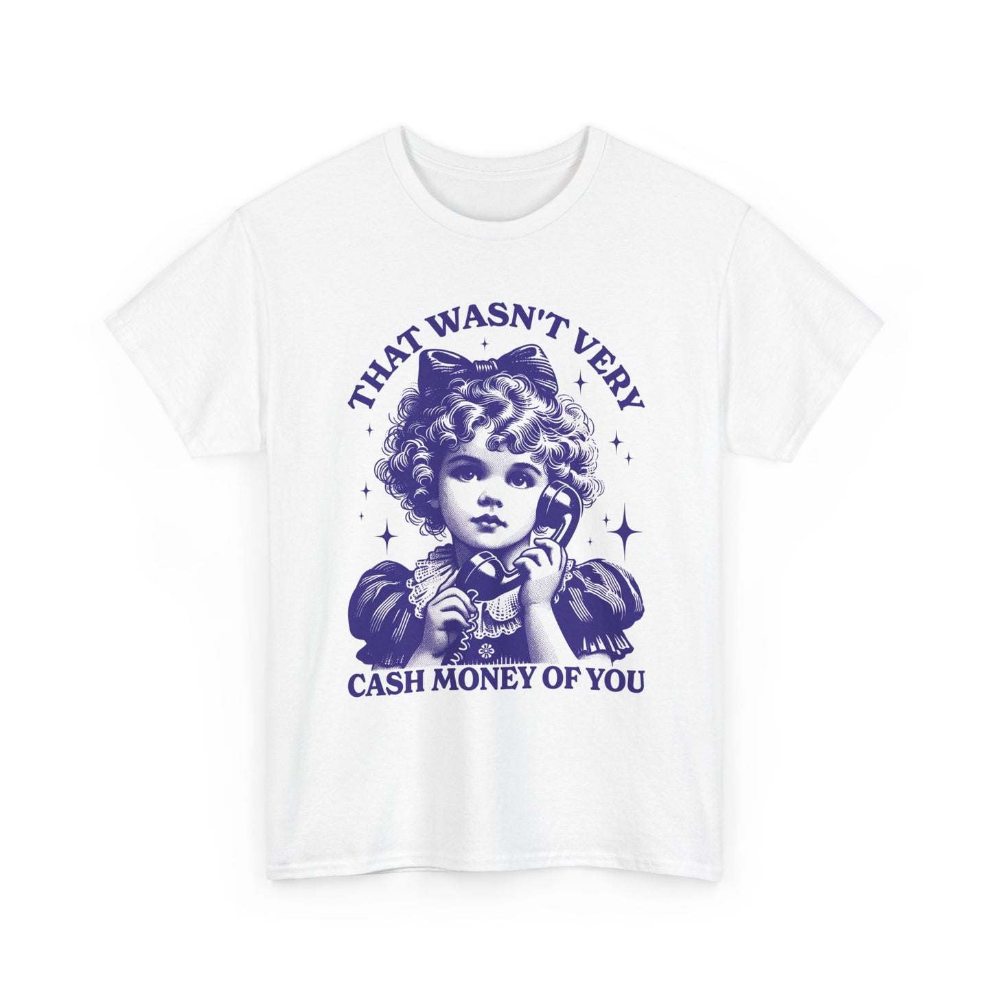Cash Money Graphic T Shirt Women's Cotton Tee BRAND NEW