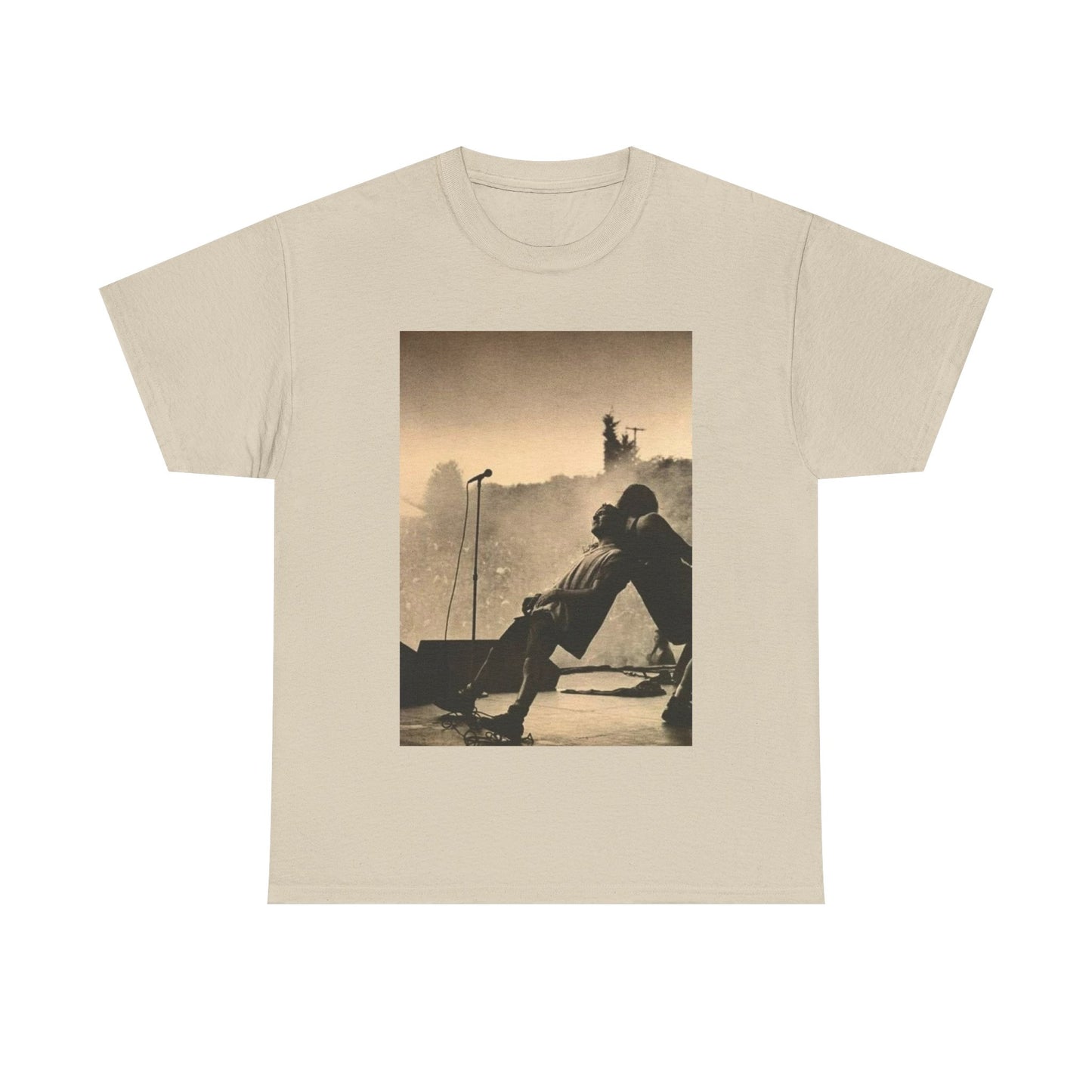 Pearl Jam TShirt vintage grunge stage  photo Unisex Heavy Cotton Tee OFFICIAL