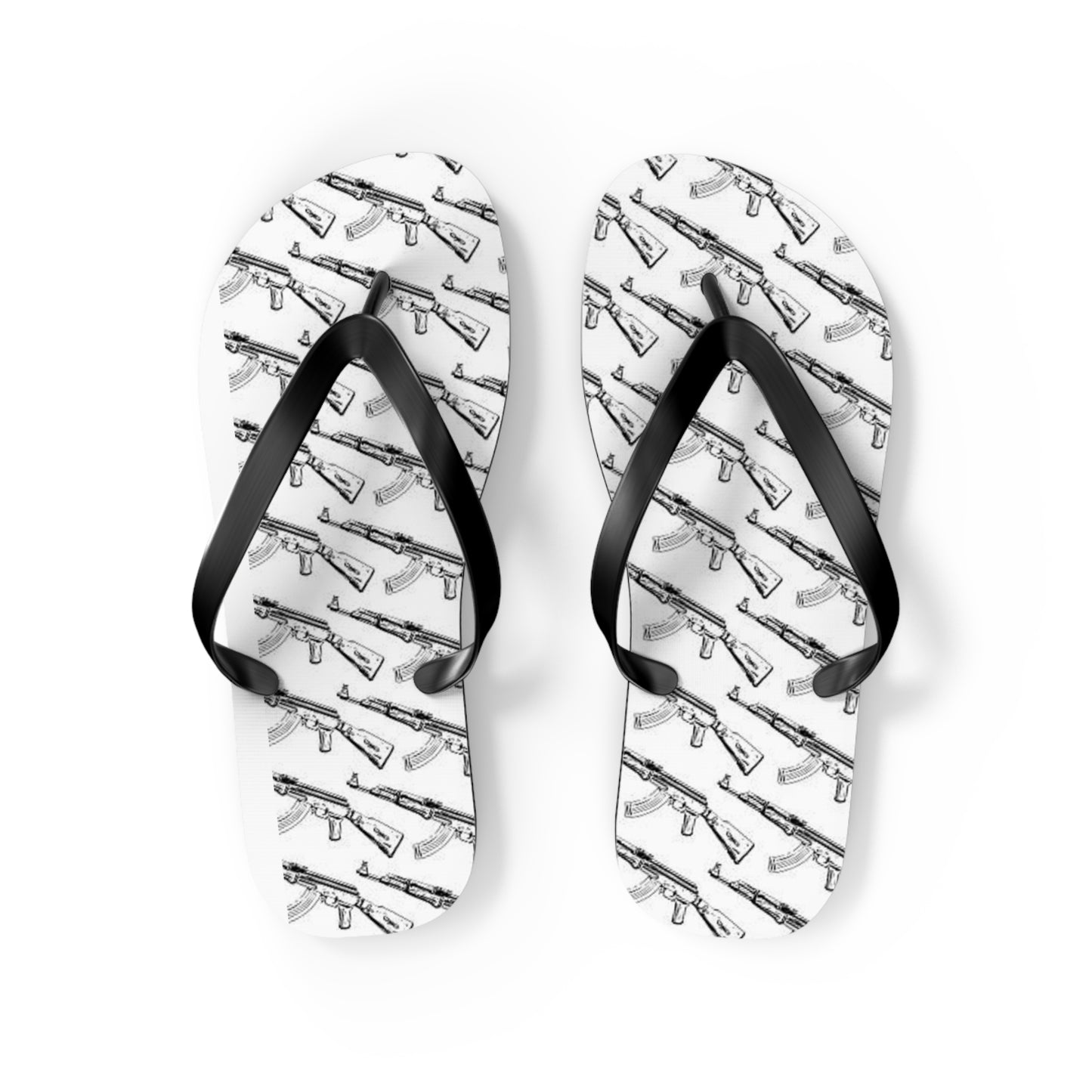 WAVES And SUN Co Sandals AK 47 - Flip Flops -Slides Summer Beach BRAND NEW