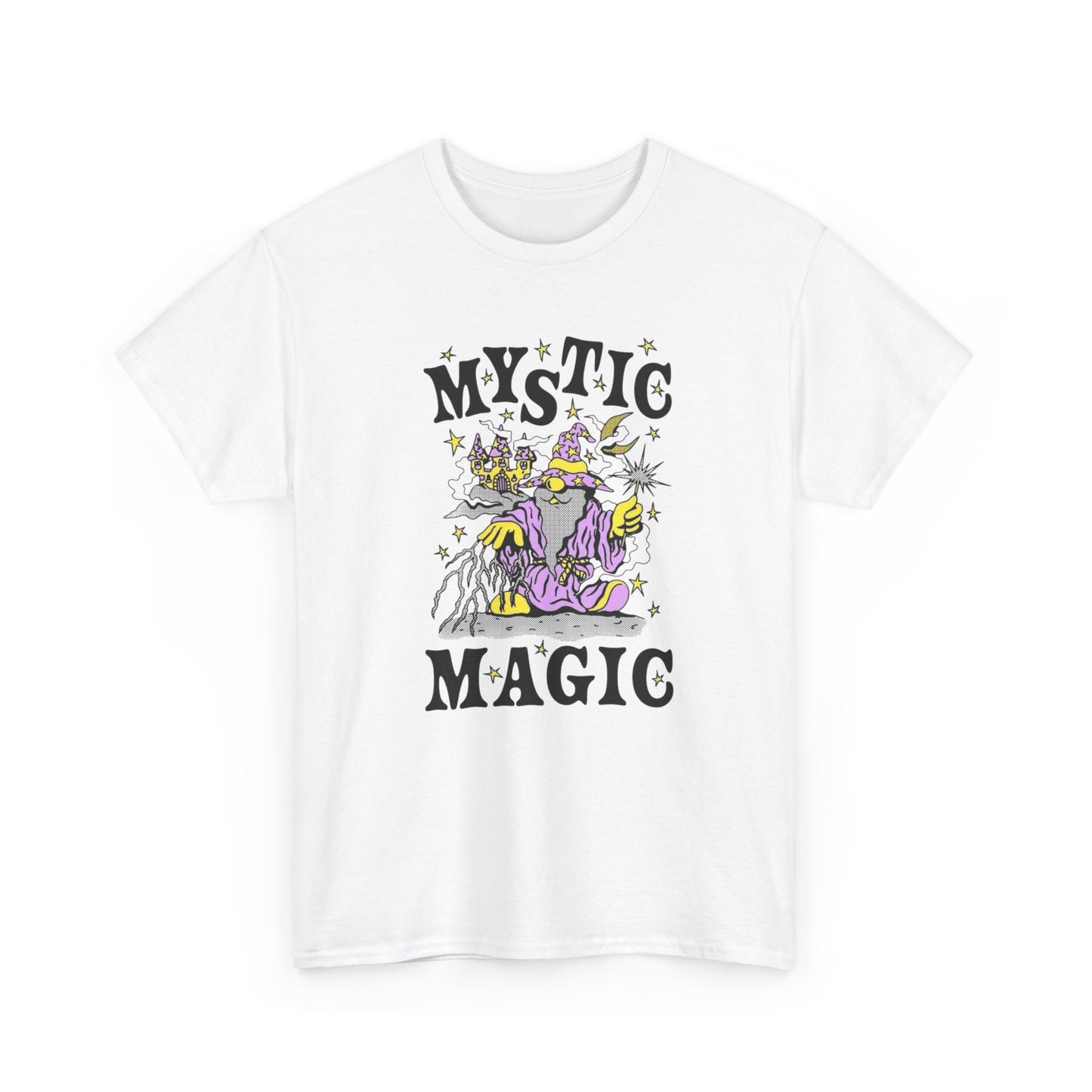 Mystic Magic Graphic T Shirt NEW Adult Unisex Heavy Cotton Tee