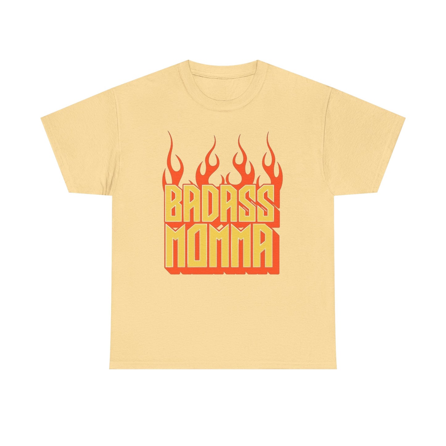 Badass Mama Graphic T Shirt NEW Vintage Unisex Heavy Cotton Tee