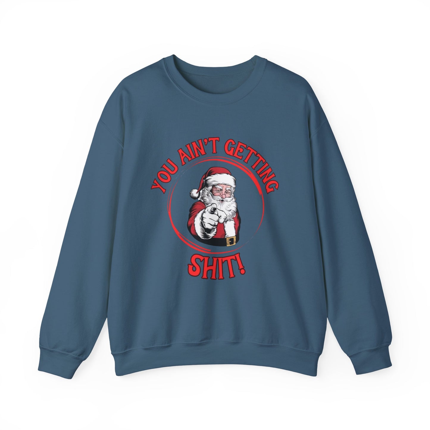 Funny Santa Christmas Sweater NEW Unisex Heavy Blend™ Crewneck Sweatshirt