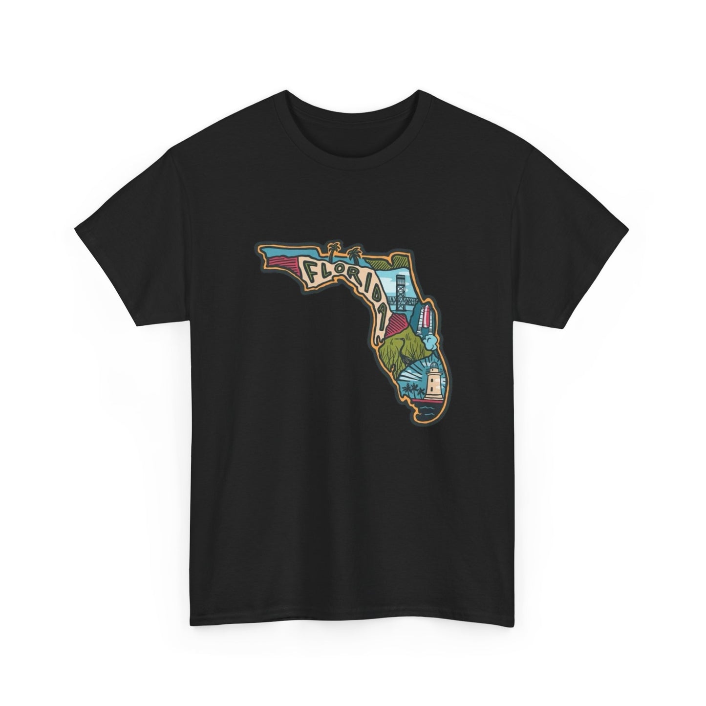 Florida Town USA Graphic T Shirt NEW Adult Tee