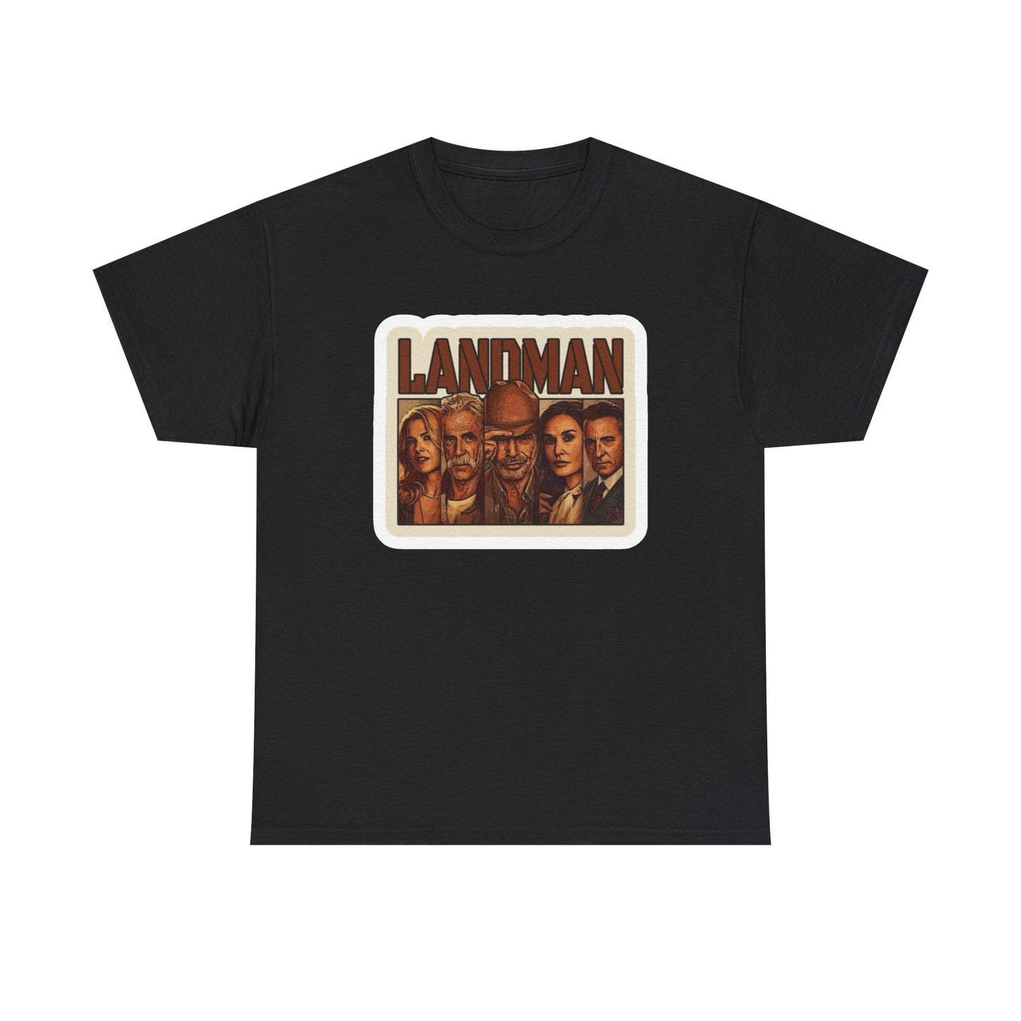 Landman Graphic T Shirt NEW Unisex Heavy Cotton Tee