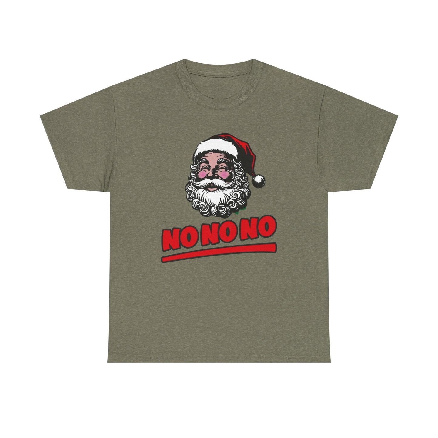 Funny Santa Jokes Graphic T Shirt NEW Unisex Heavy Cotton Tee