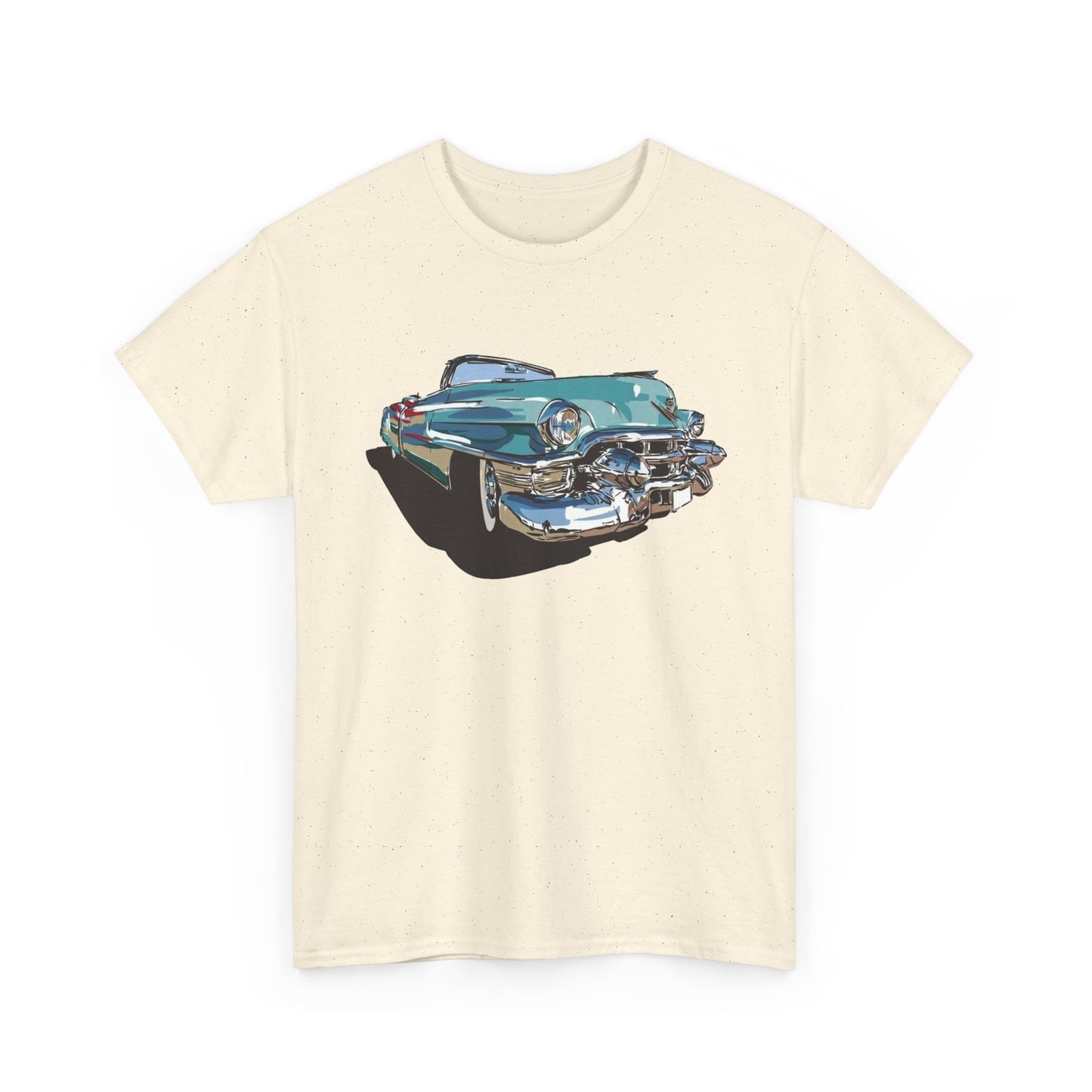 50's Caddy Retro Classic Cars Graphic T Shirt NEW Unisex Heavy Cotton Tee