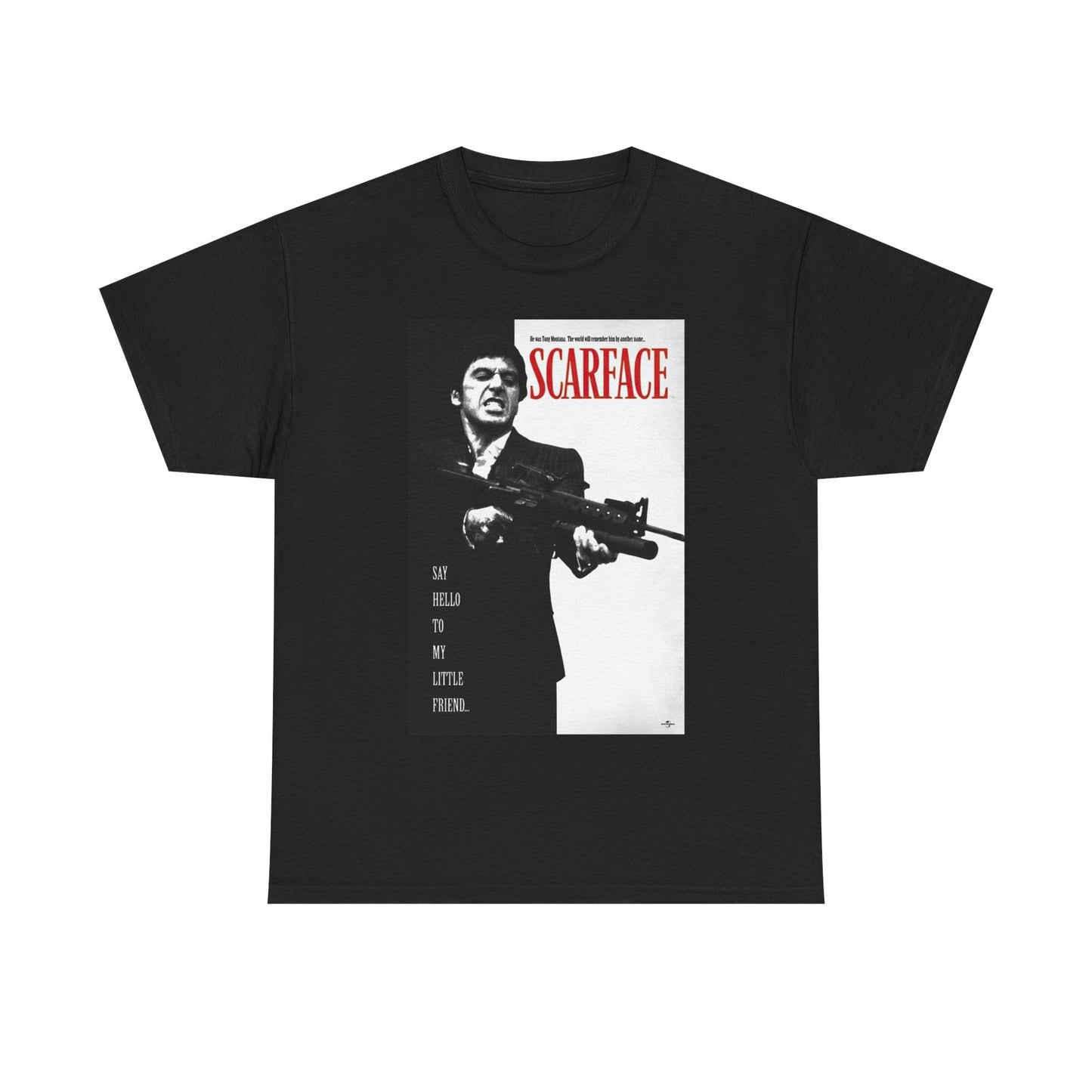 Scarface T-shirt vintage Miami Florida retro 90s graphic Unisex Heavy Cotton Tee