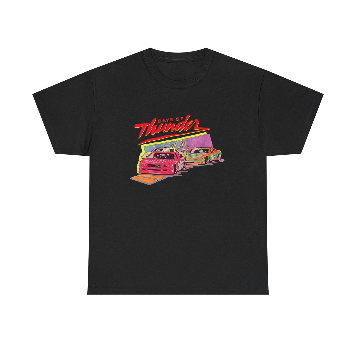 Days Of Thunder Racing Vintage Graphic T Shirt Heavy Cotton Tee NEW ADULT UNISEX