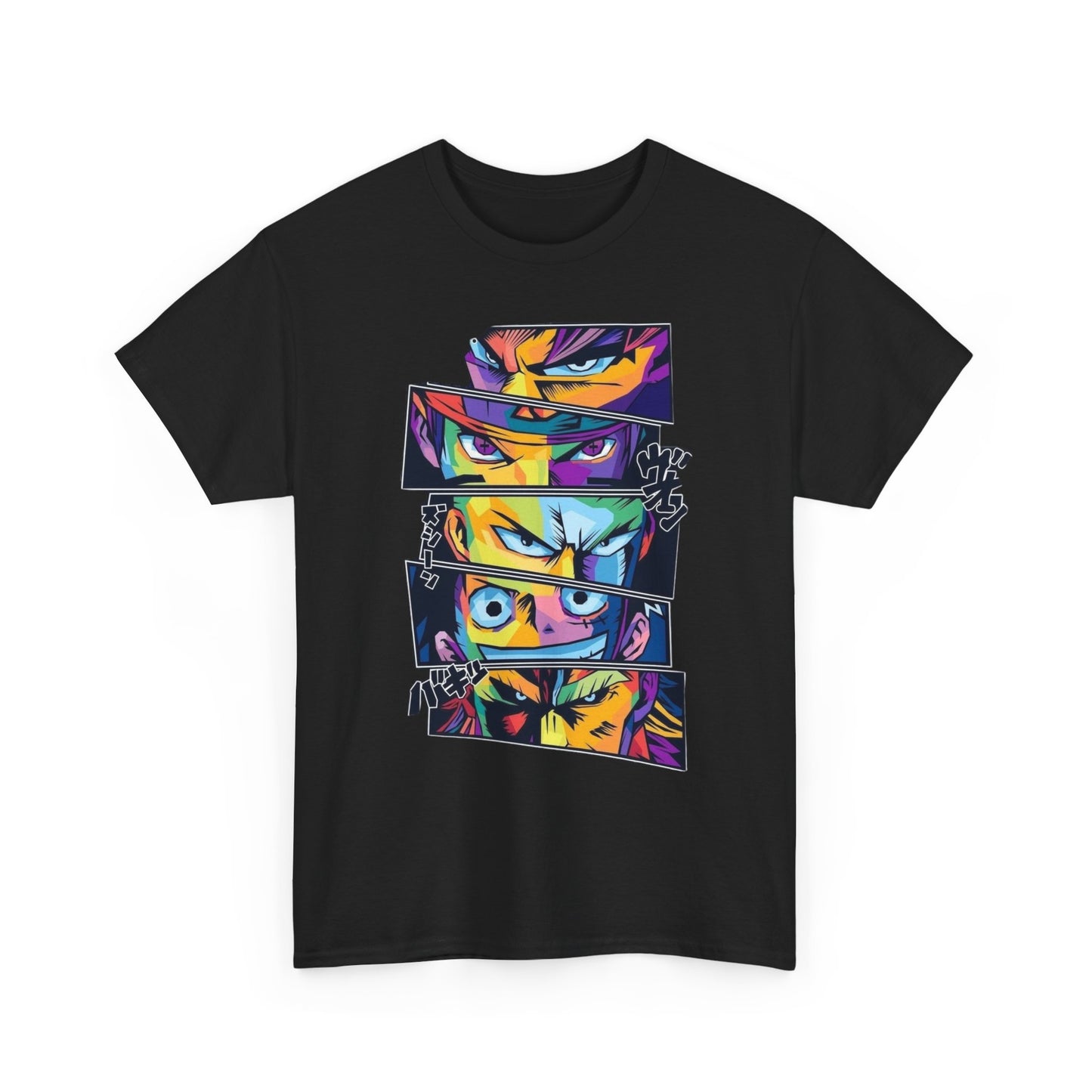 Anime Retro Graphic T Shirt Unisex Heavy Cotton Tee