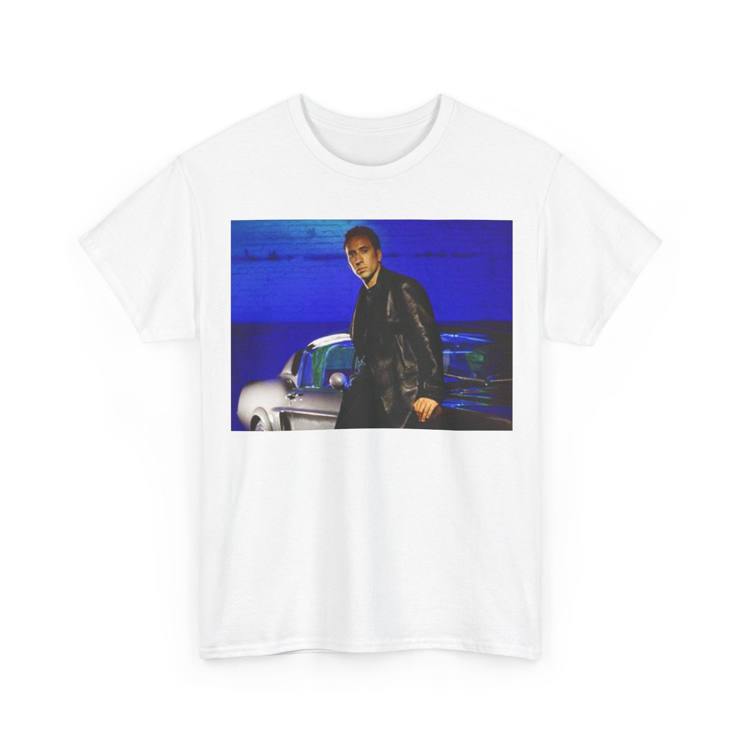 Gone in 60 Seconds Tshirt Ford Mustang Nick Cage vintage Unisex Heavy Cotton Tee