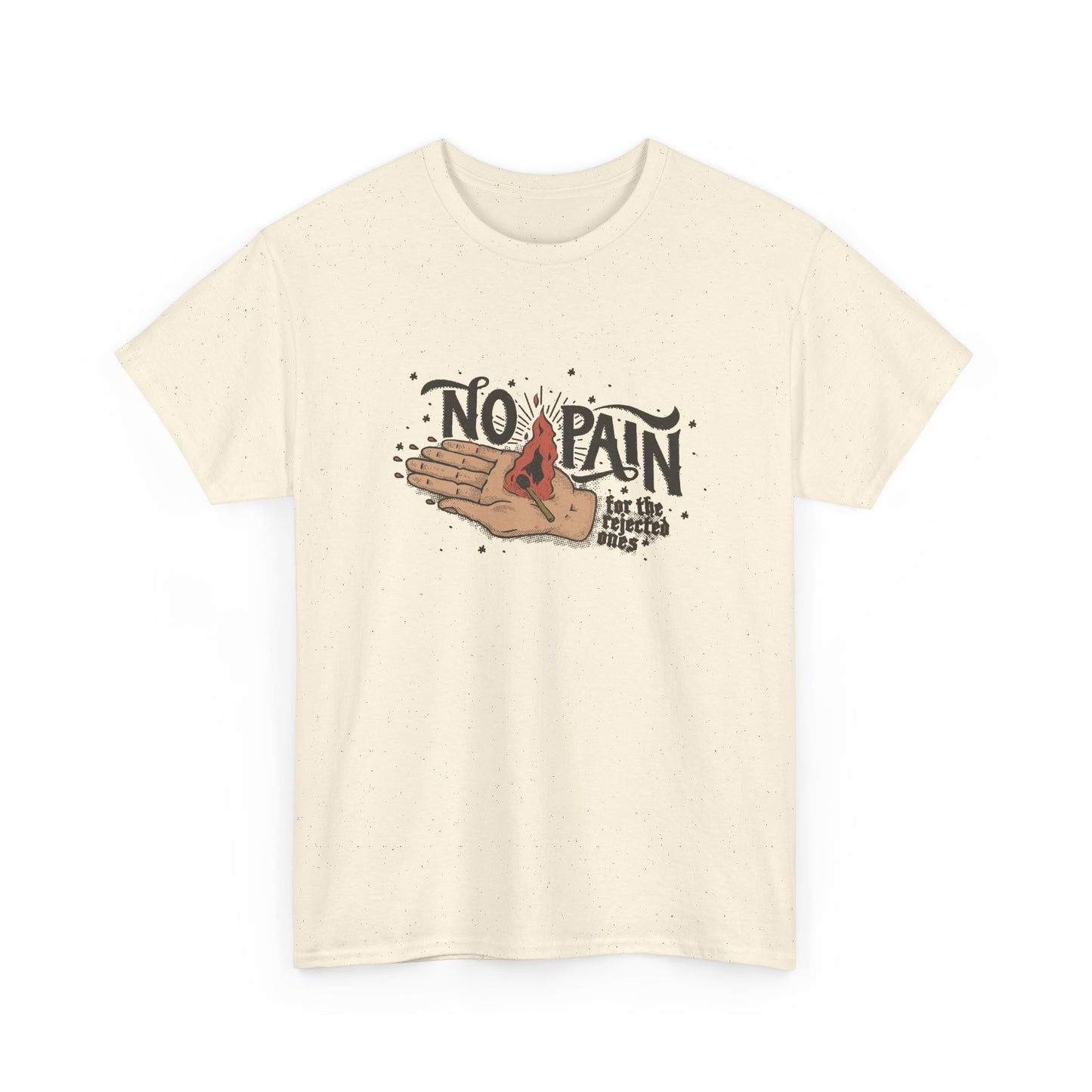 No Pain Graphic T Shirt NEW Vintage Unisex Heavy Cotton Tee