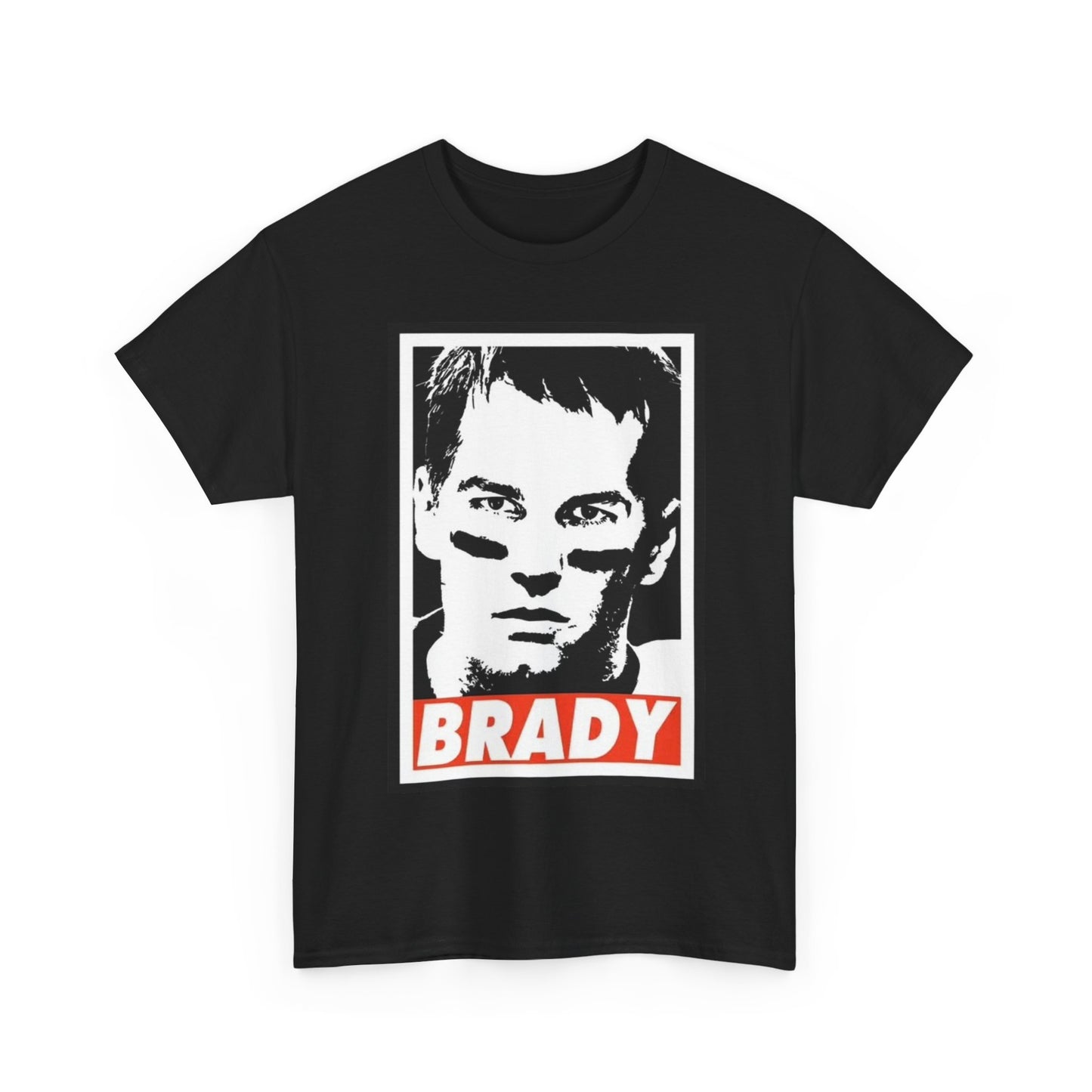 Tom Brady Tshirt Patriots Graphic Football Boston Gift Unisex Heavy Cotton Tee