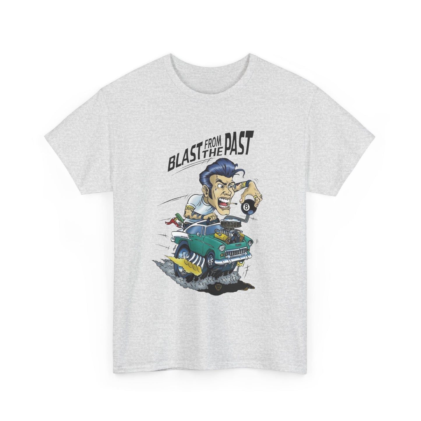 Blast From The Past Muscle Cars Graphic T Shirt Unisex Heavy Cotton Tee
