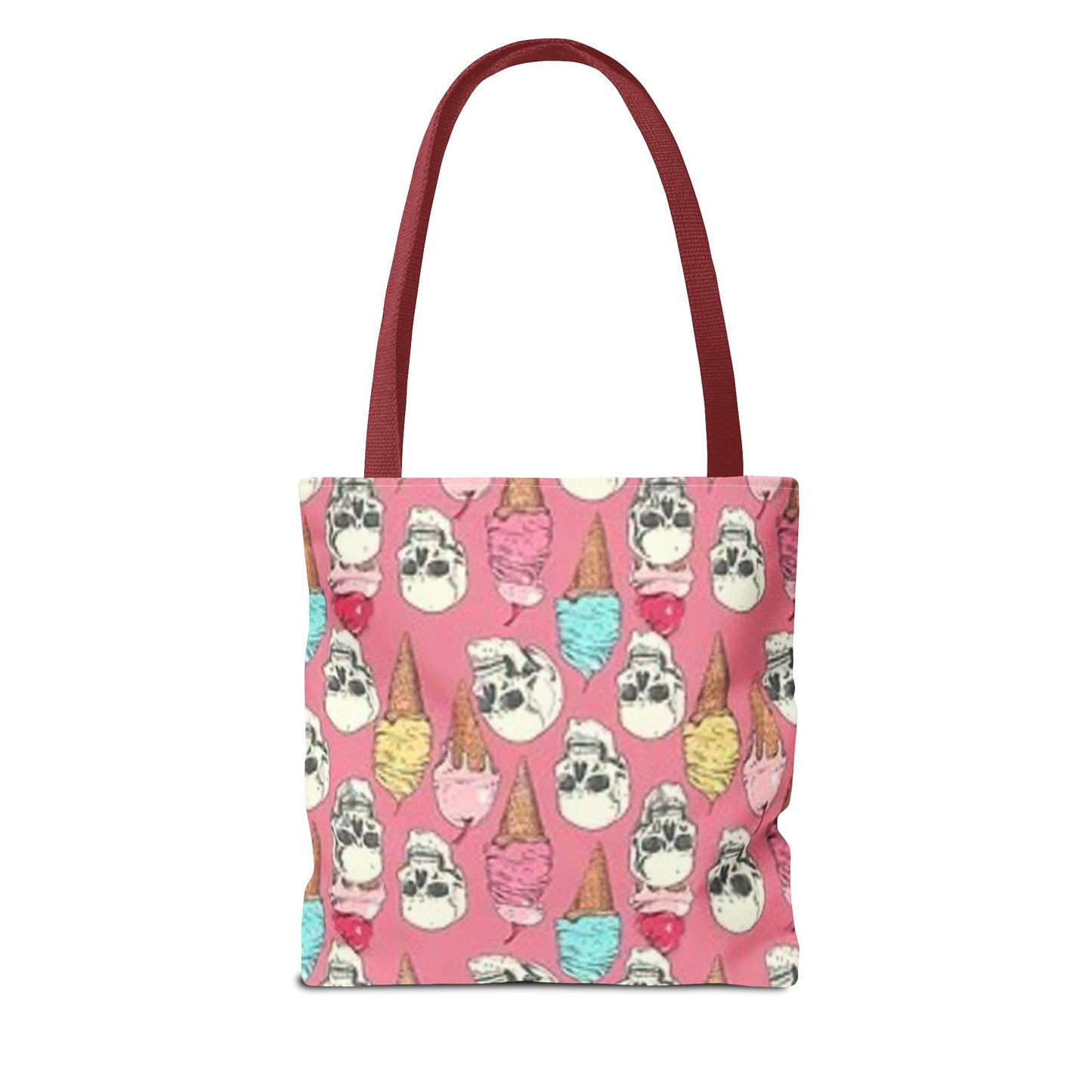 Ice Cream Checkered All Over Print BRAND NEW Purse Pocketbook - Travel Tote Bag