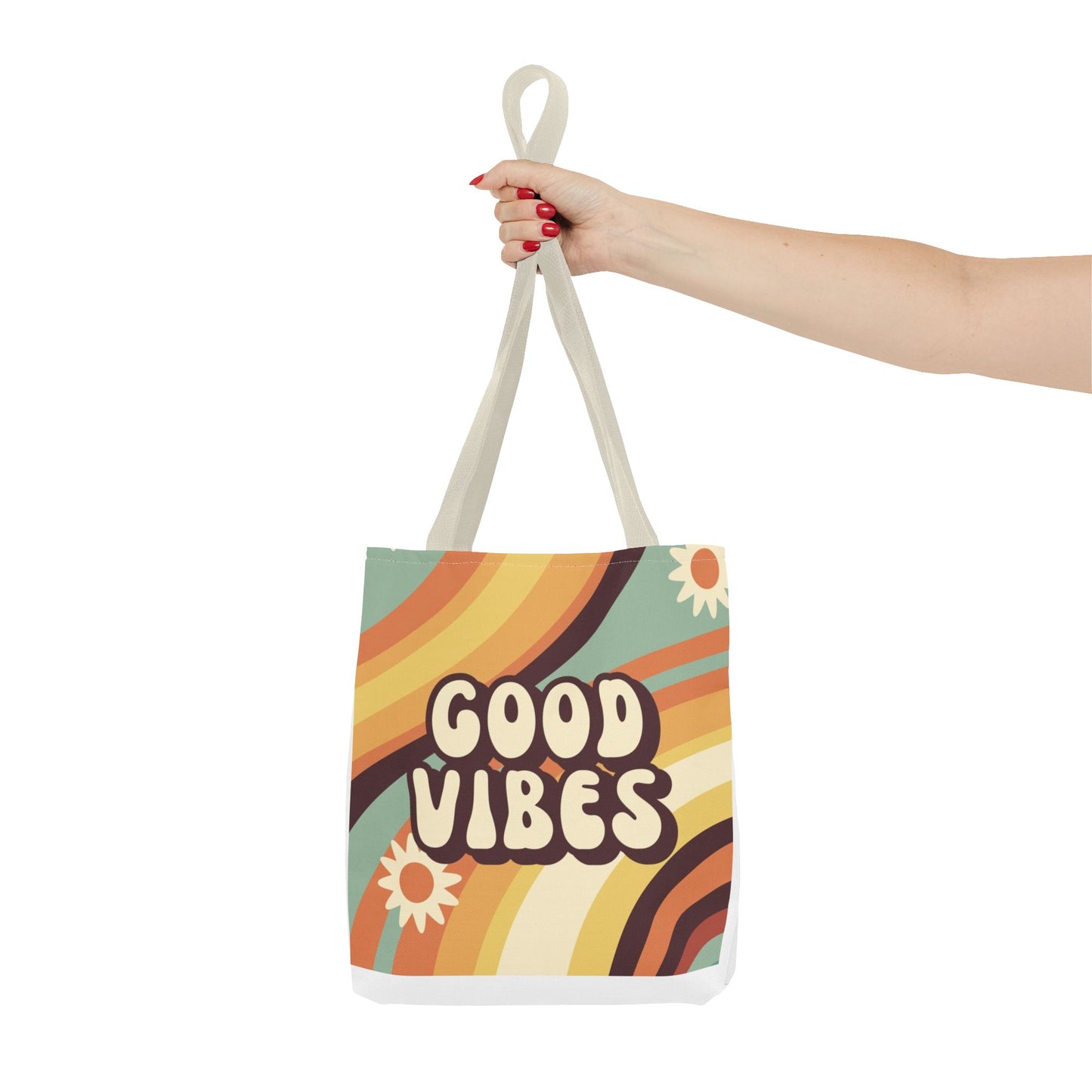 Good Vibes BRAND NEW BEACH Tote Bag (AOP)