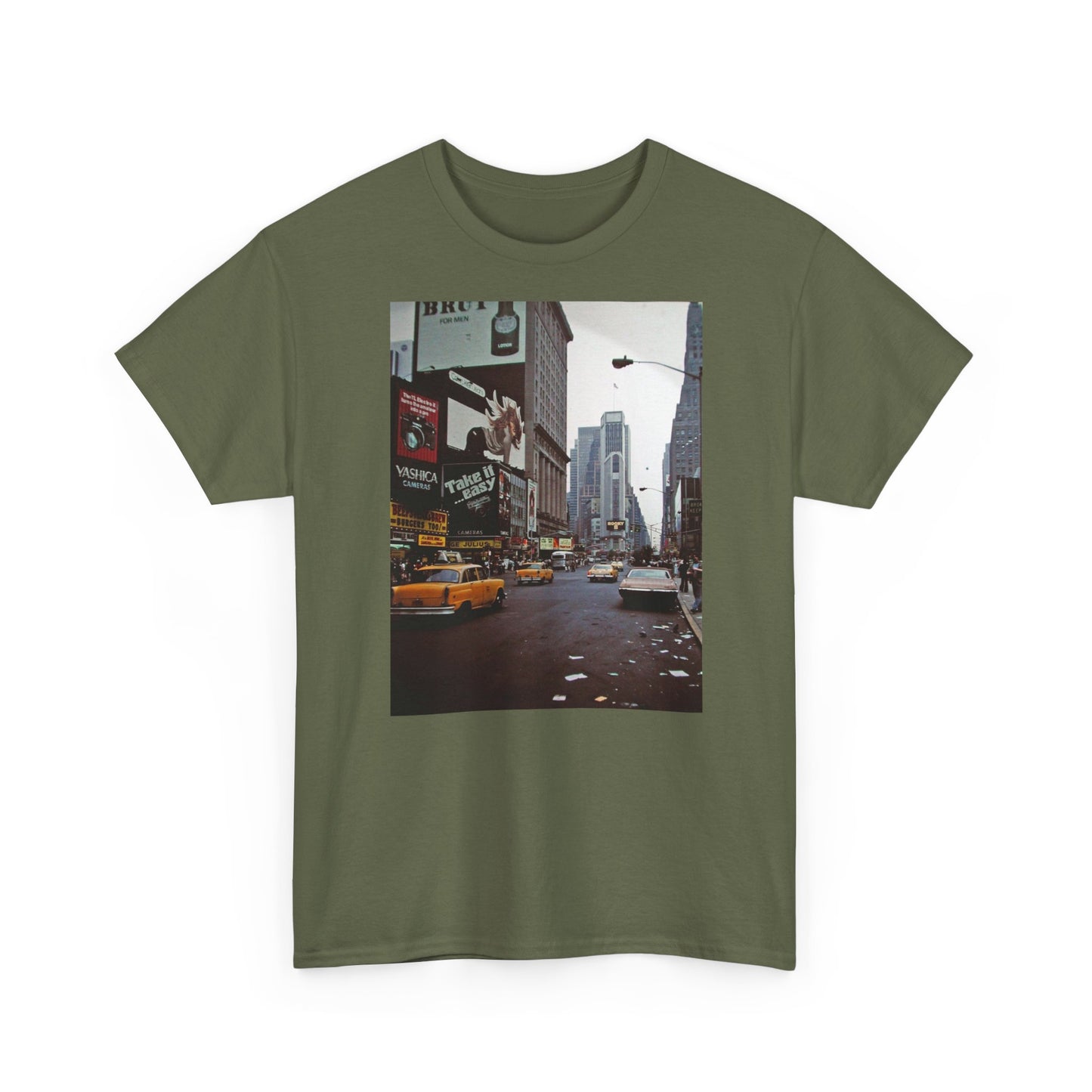 New York retro vintage supreme style Heavy Cotton Tee