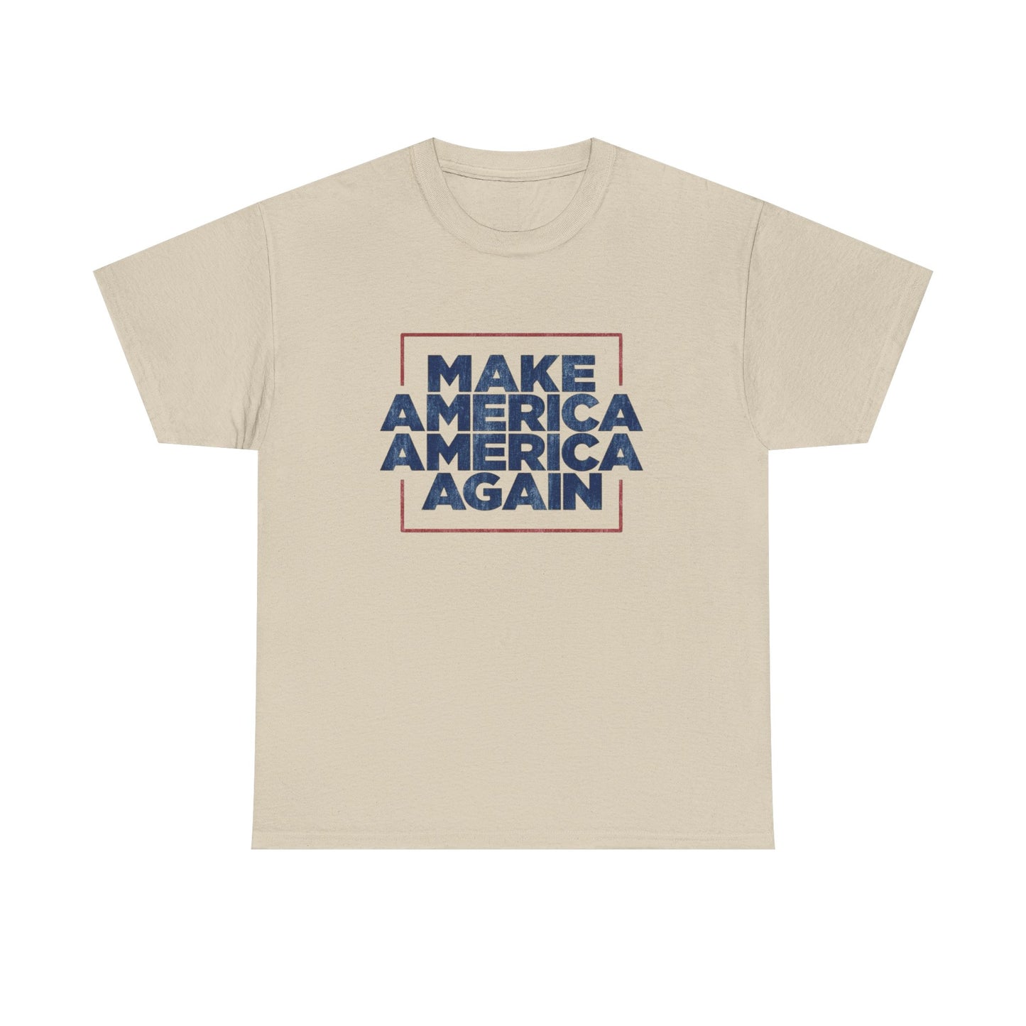 Make America America Again Graphic T Shirt Adult New Tee
