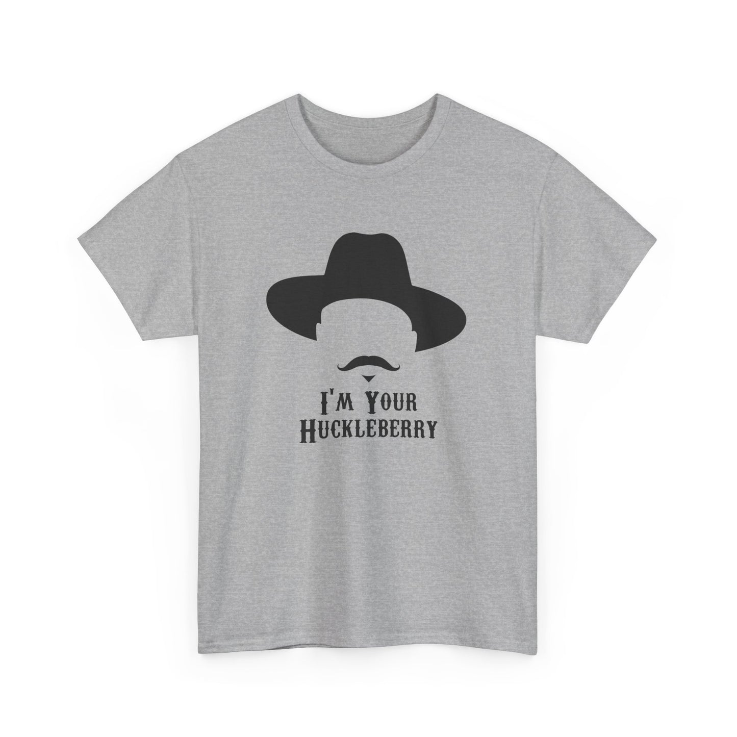 Doc Holiday Huckleberry Graphic T Shirt New Adult Tee Vintage