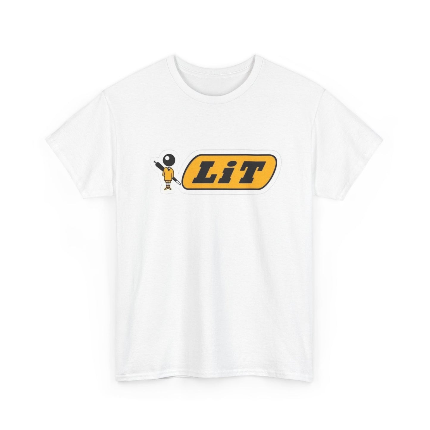 Lit Funny Meme Jokes T-Shirt Unisex Heavy Cotton Tee Gift New