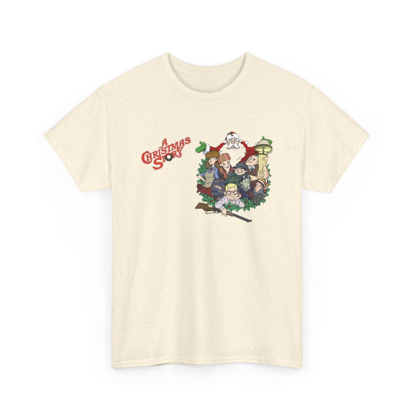 A Christmas Story Retro Graphic T Shirt NEW Unisex Heavy Cotton Tee GIFT